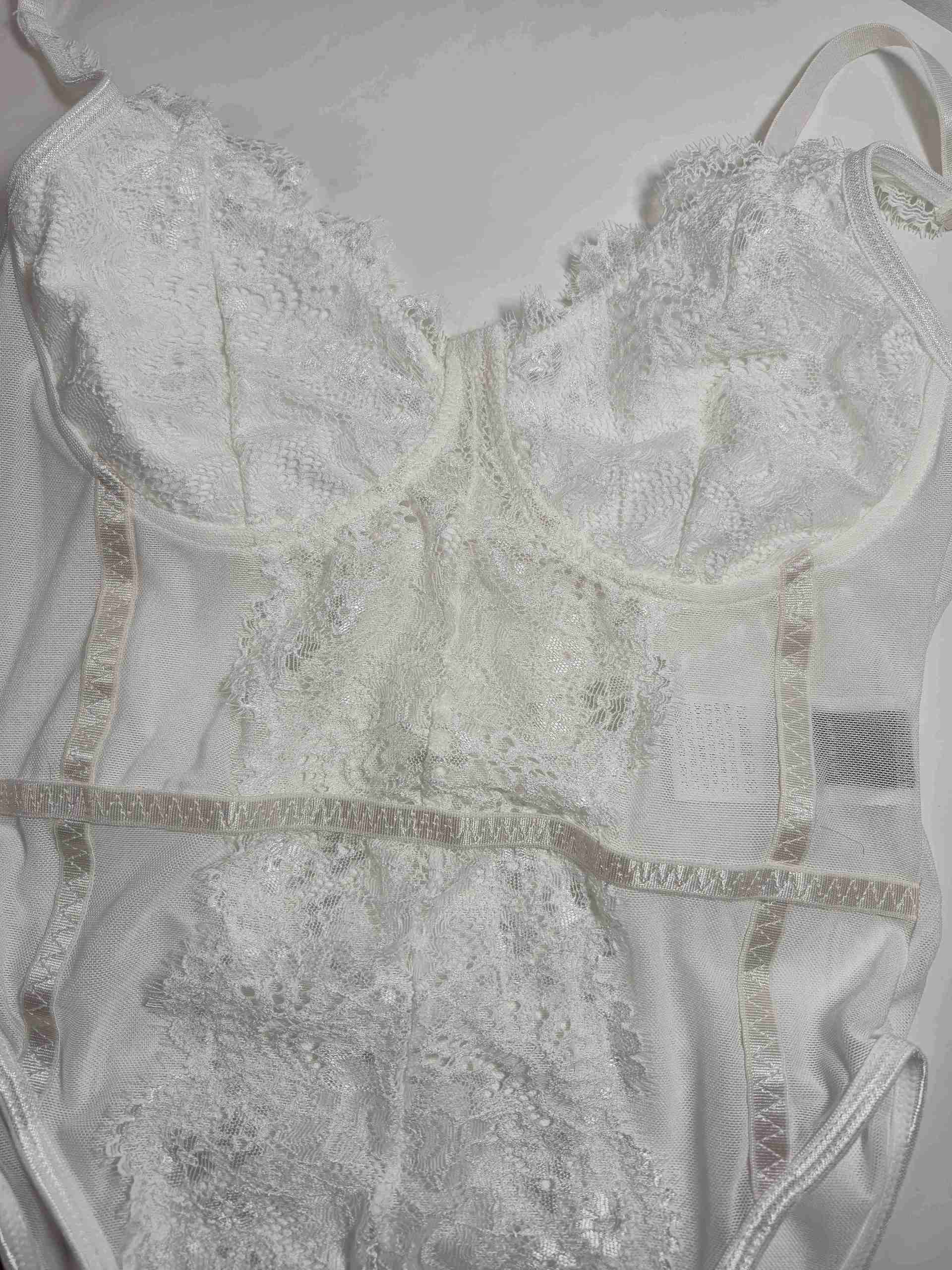 2 Body de encaje blanco y negro Tallas S - miniatura 3