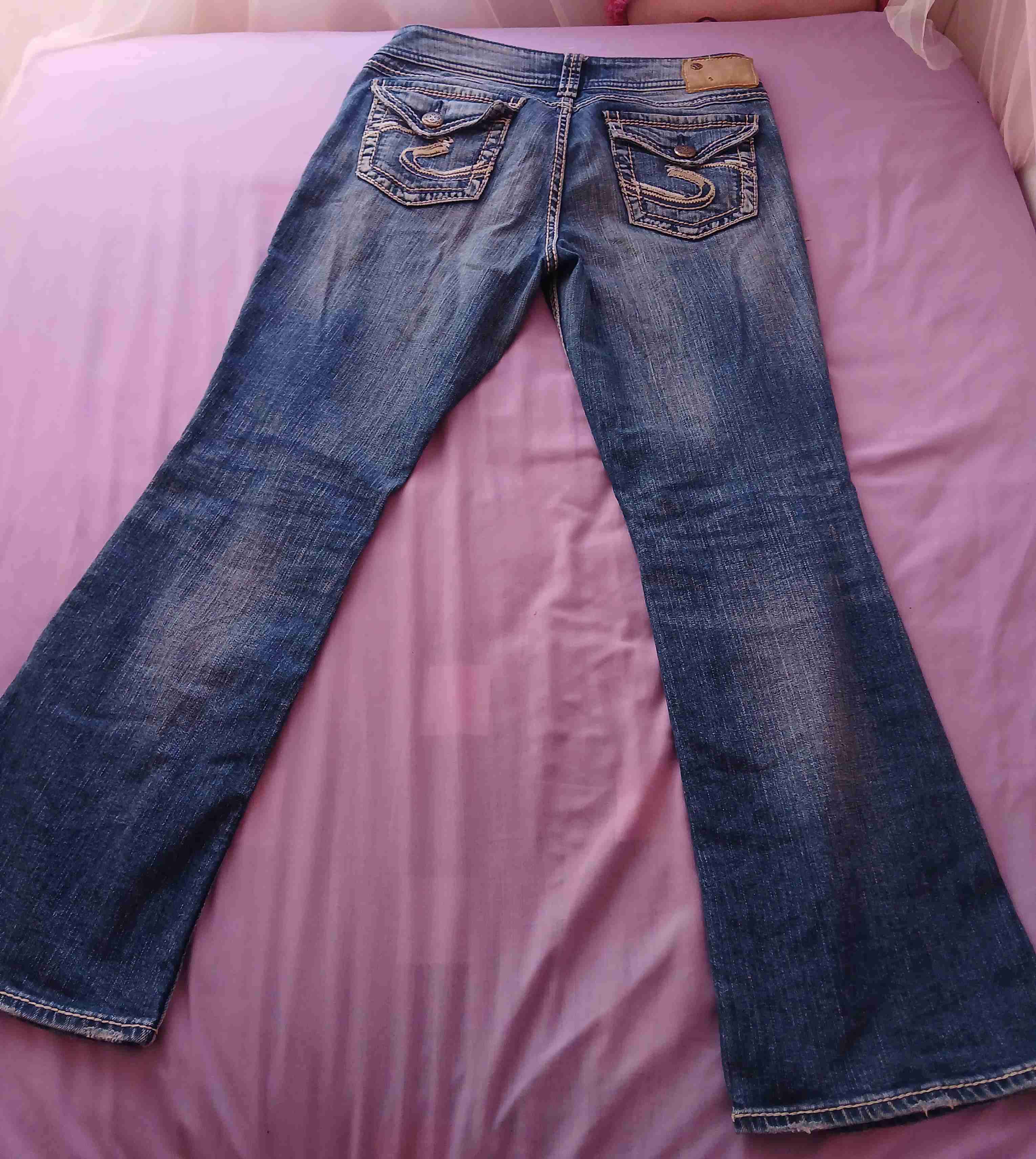 Jeans silver tiro bajo - miniatura 2