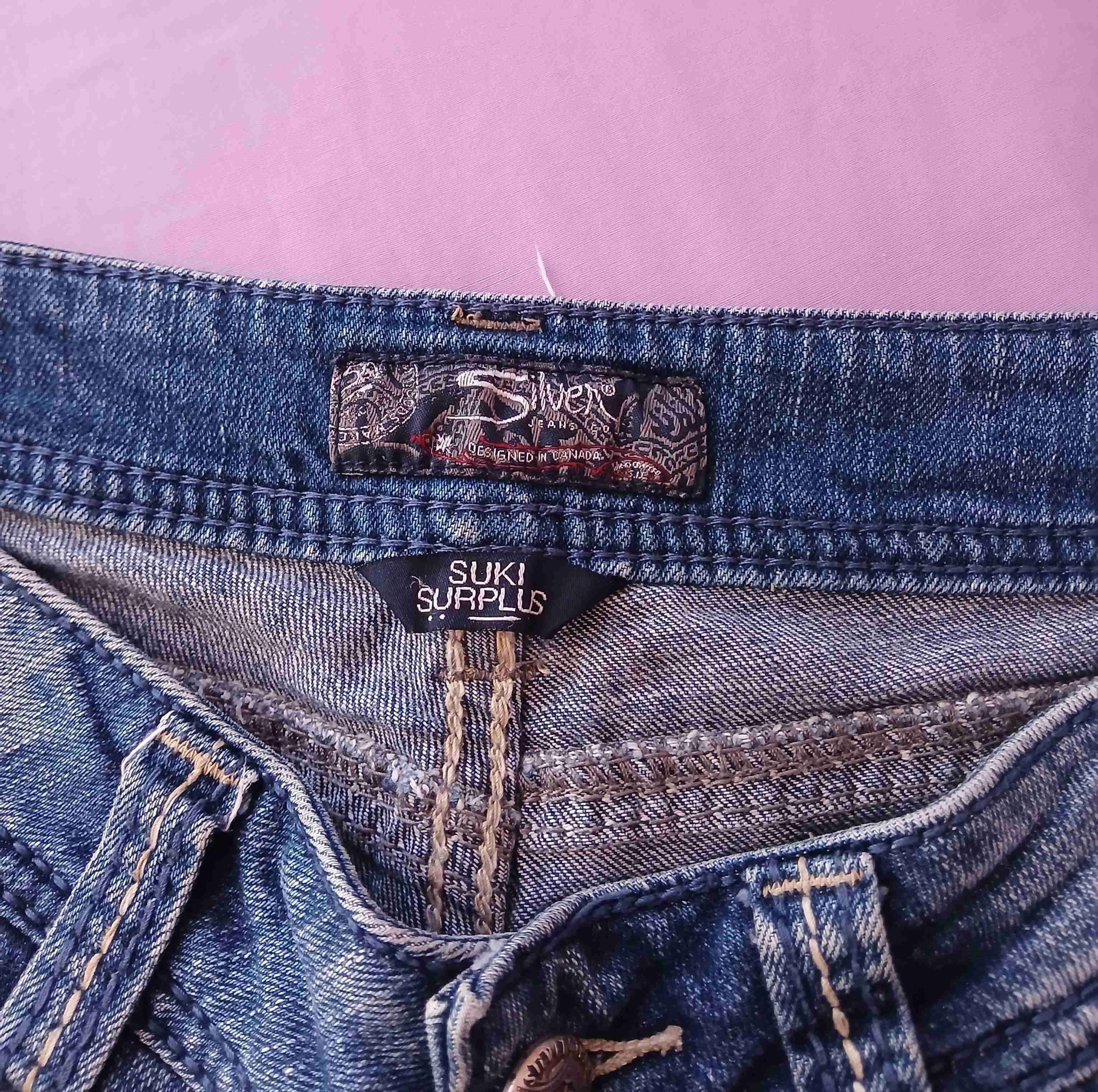 Jeans silver tiro bajo - miniatura 4
