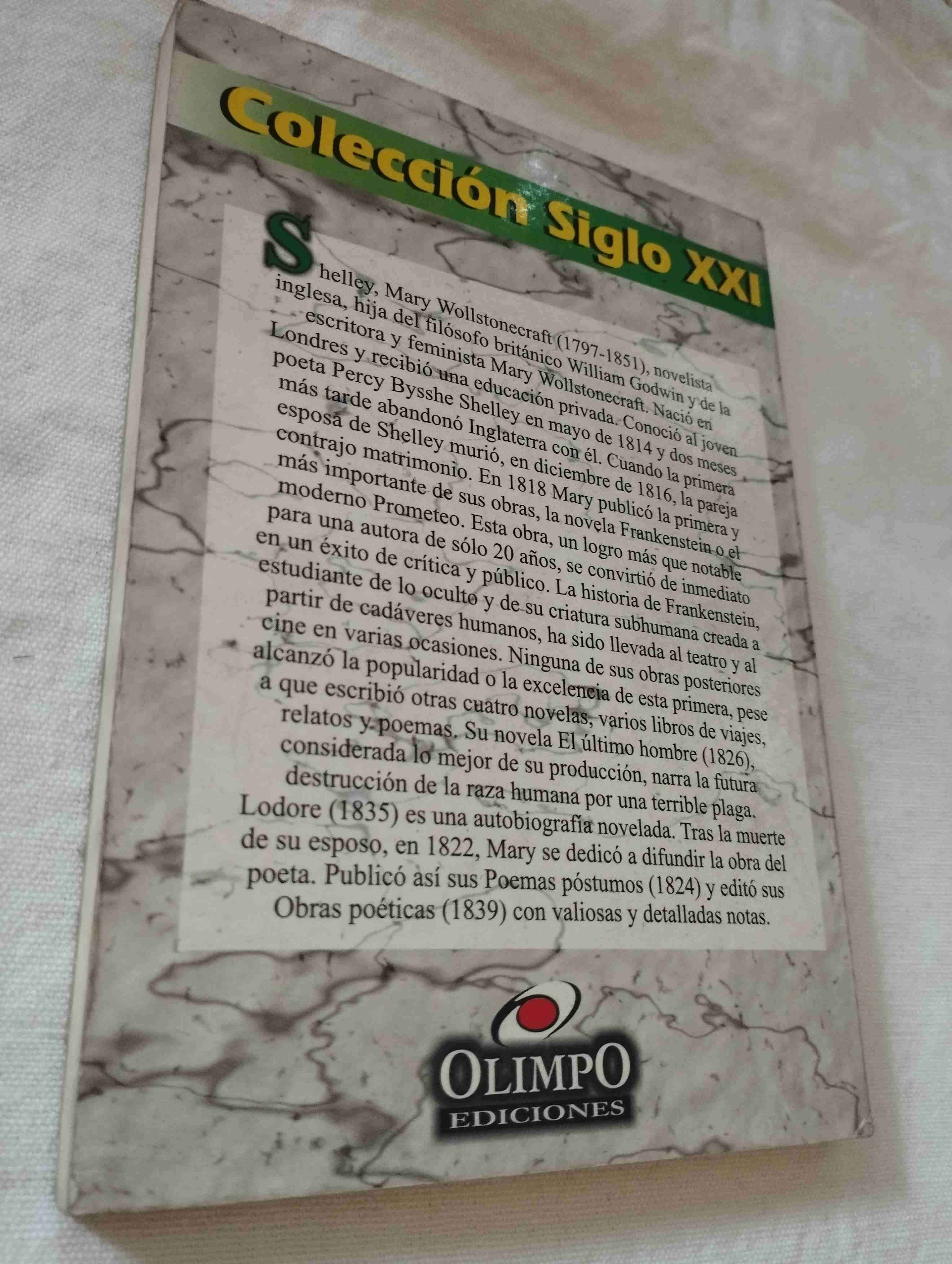 Libro Frankenstein Mary W. Shelley - miniatura 4