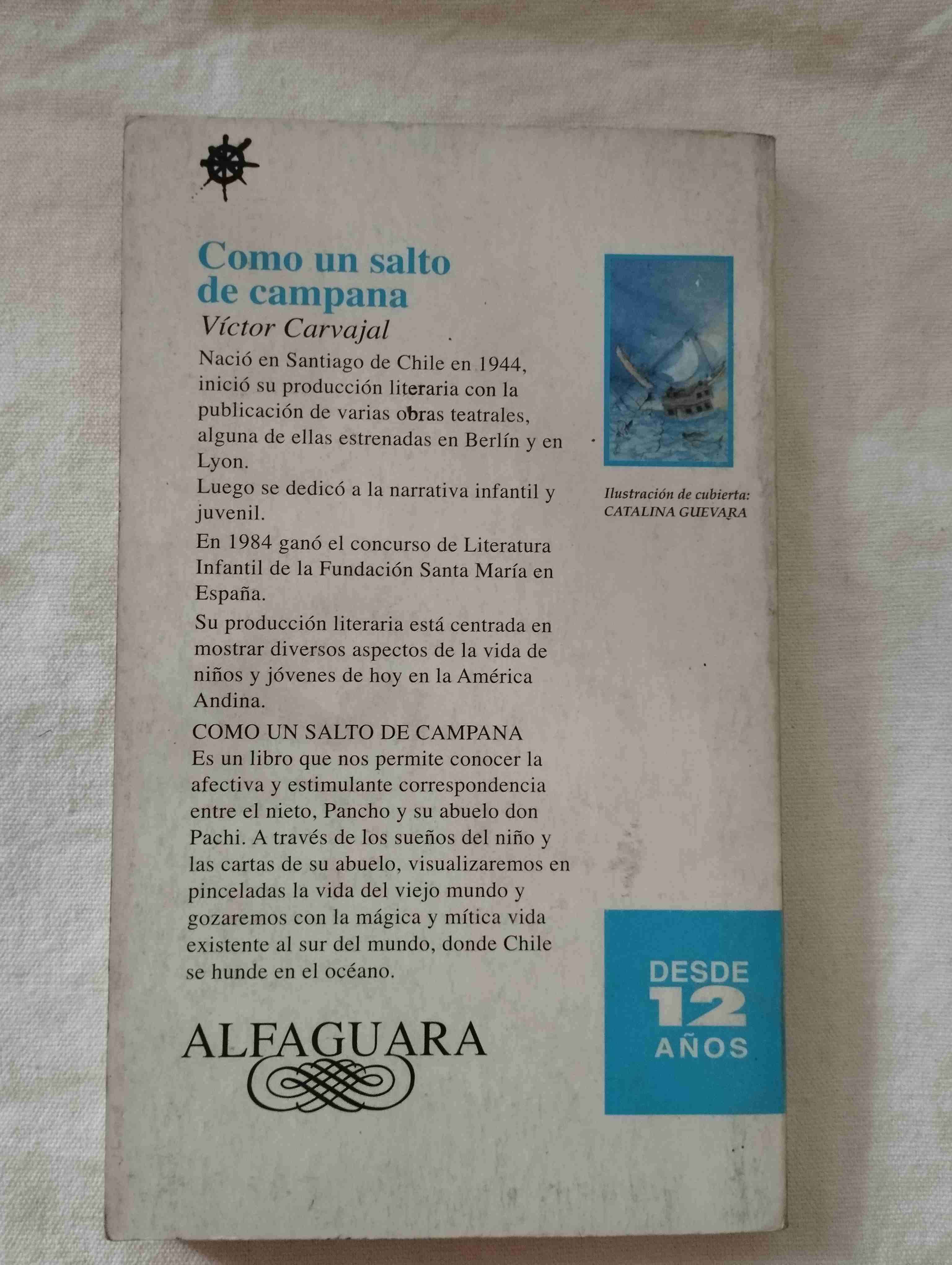 Libro 'Como un salto de campana' - miniatura 2