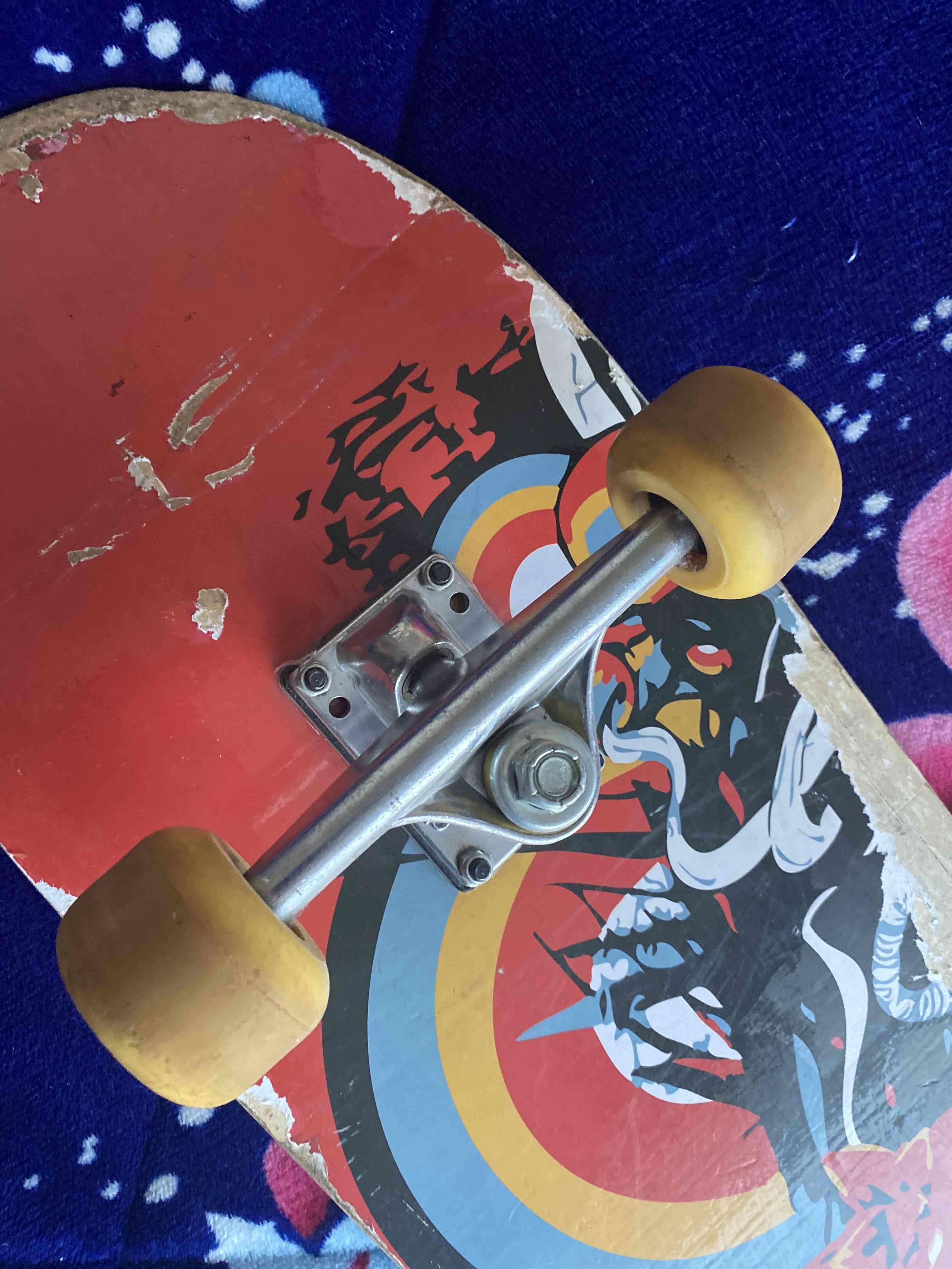 Skateboard con diseño colorido - miniatura 4