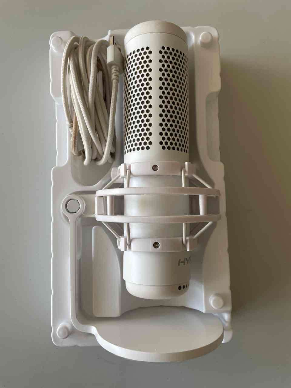 Micrófono HyperX QuadCast S Blanco - miniatura 5