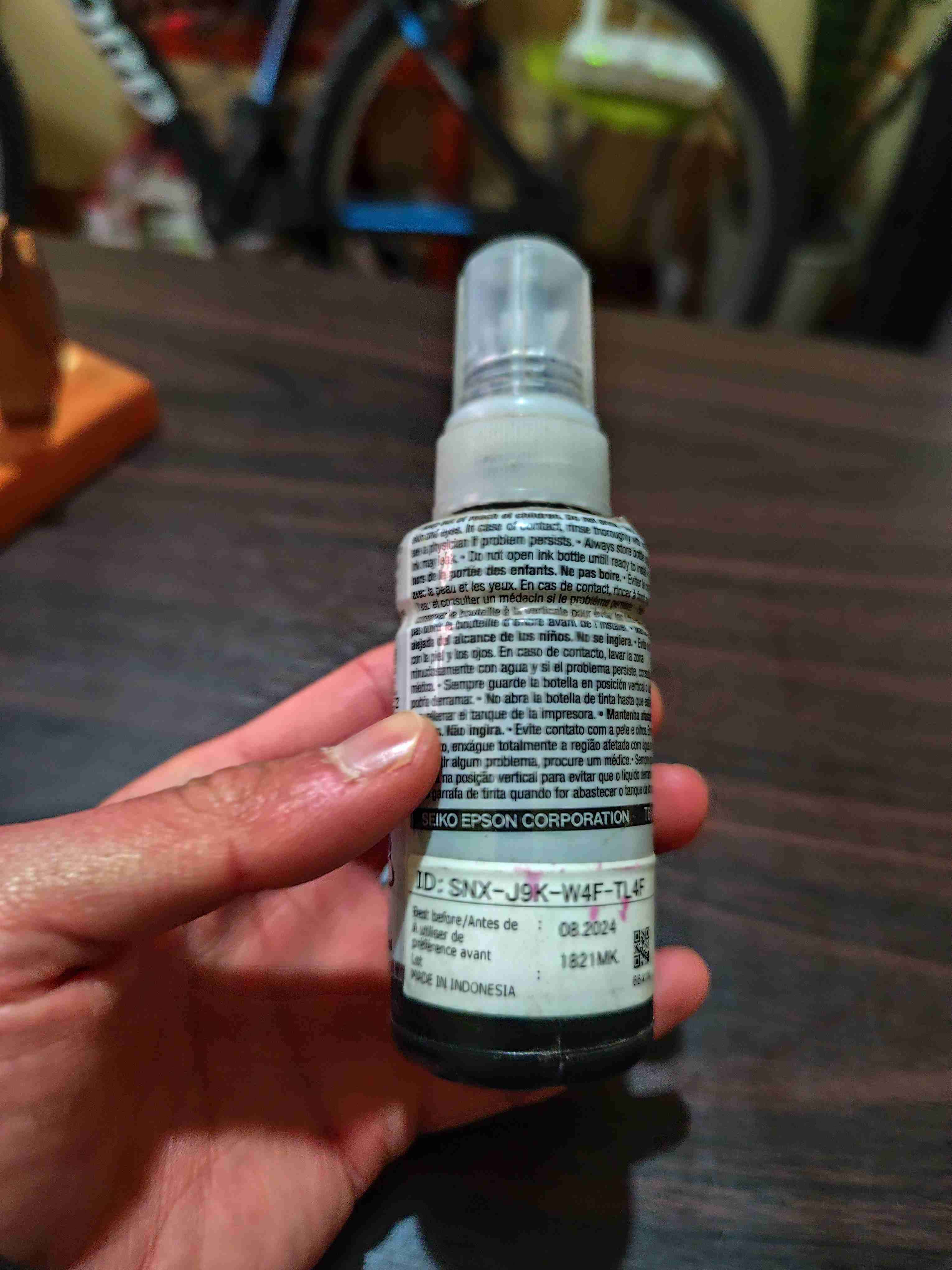 Tinta Epson 664 negra - miniatura 2