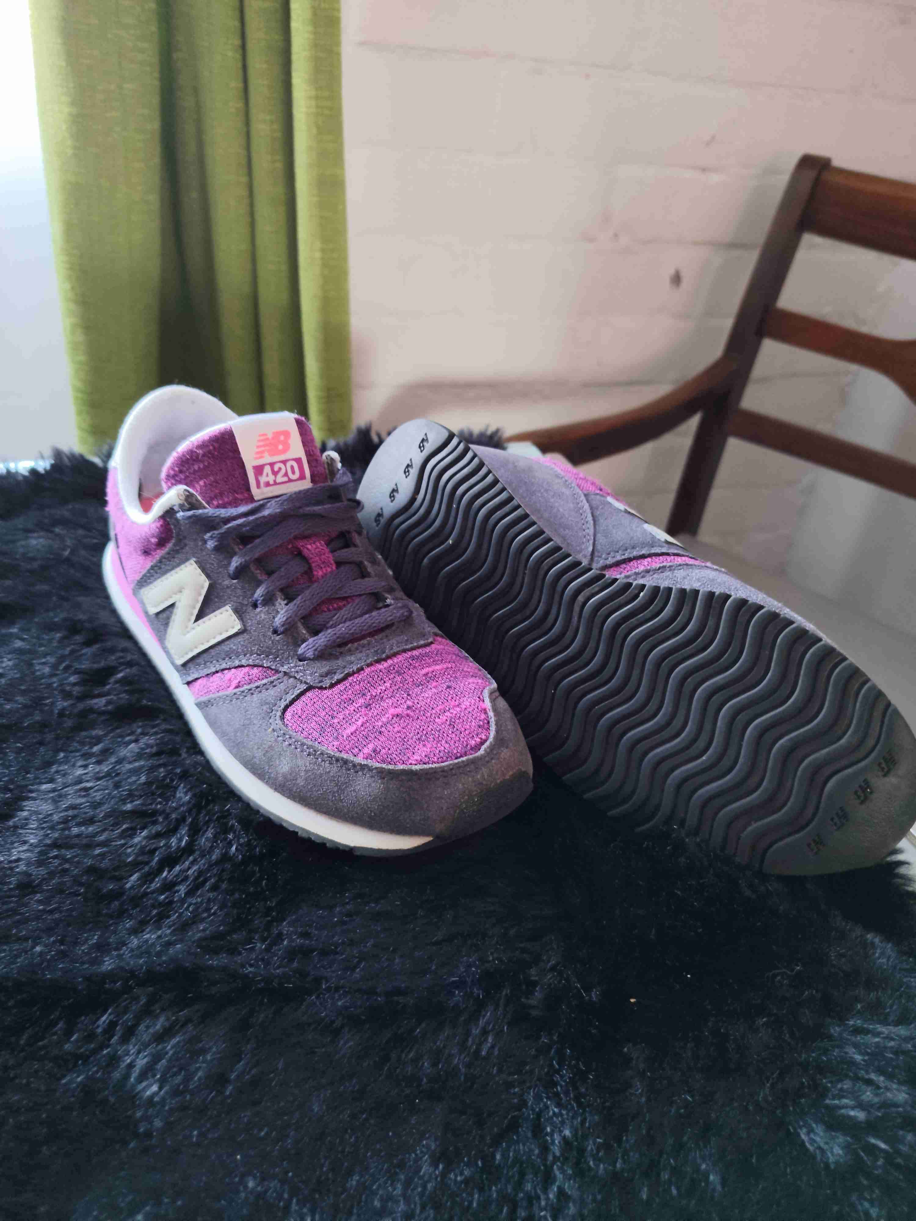 Zapatillas New Balance 420 moradas - miniatura 2