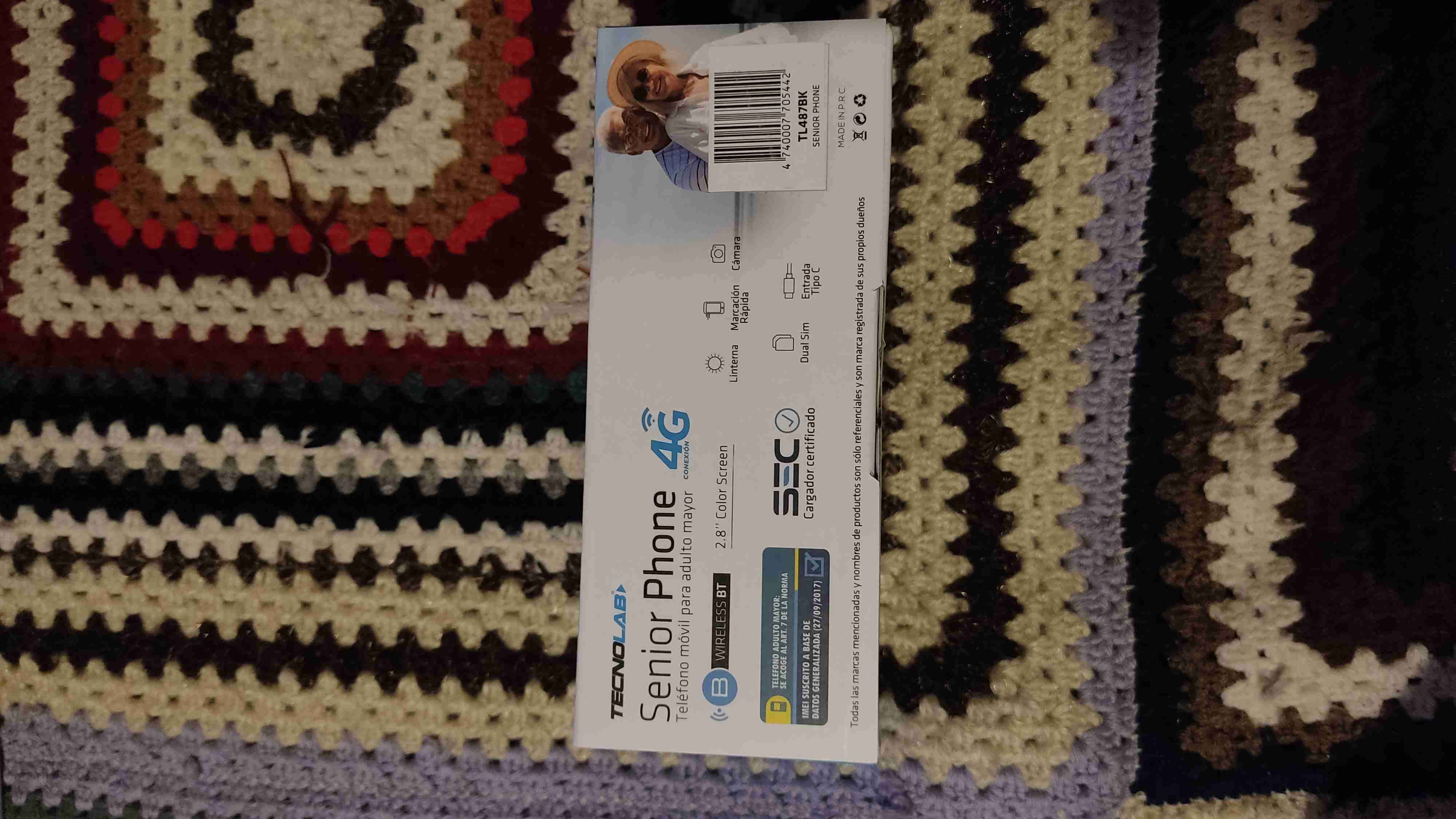 Teléfono móvil TecnoLab 4G para adultos - miniatura 2