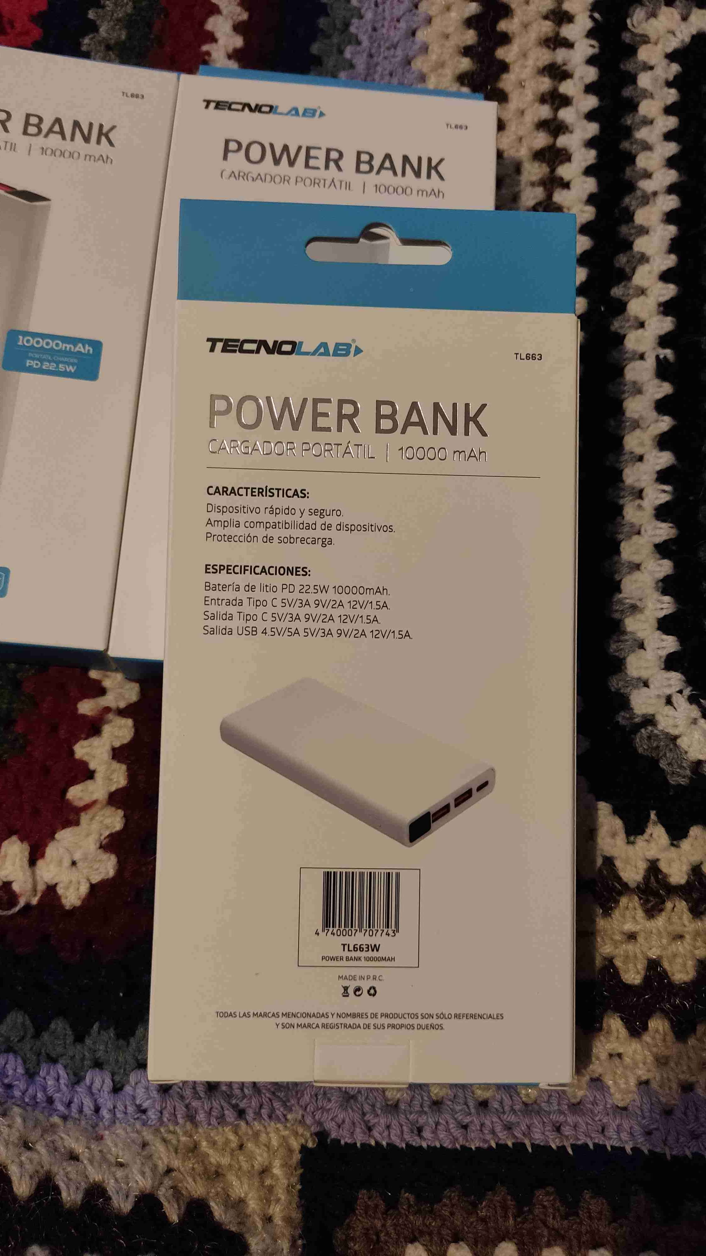 🔋Power Bank 10000mAh TecnoLab - miniatura 5