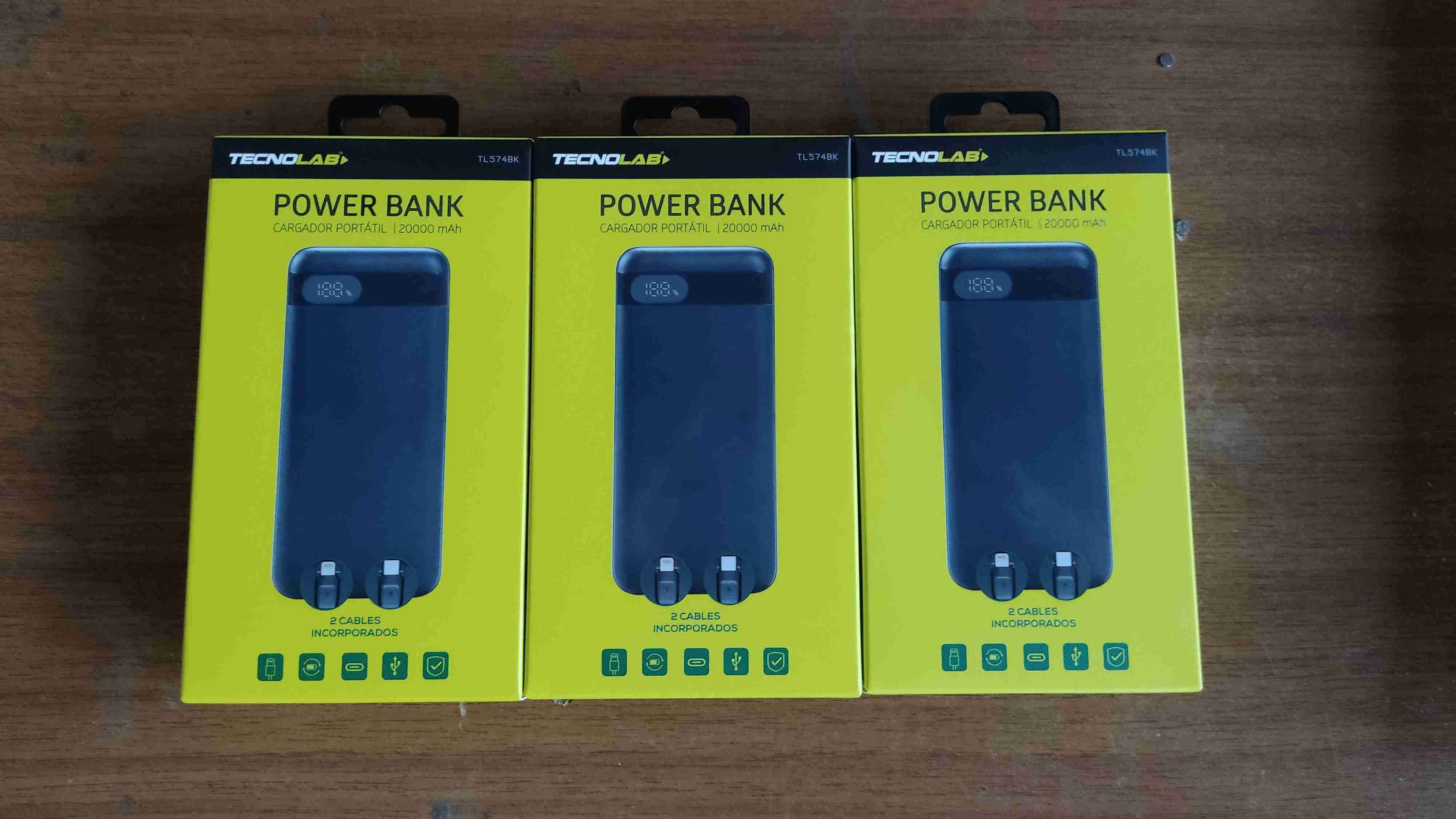 🔋Power Bank TECNOLAB 20,000 mAh - miniatura 3