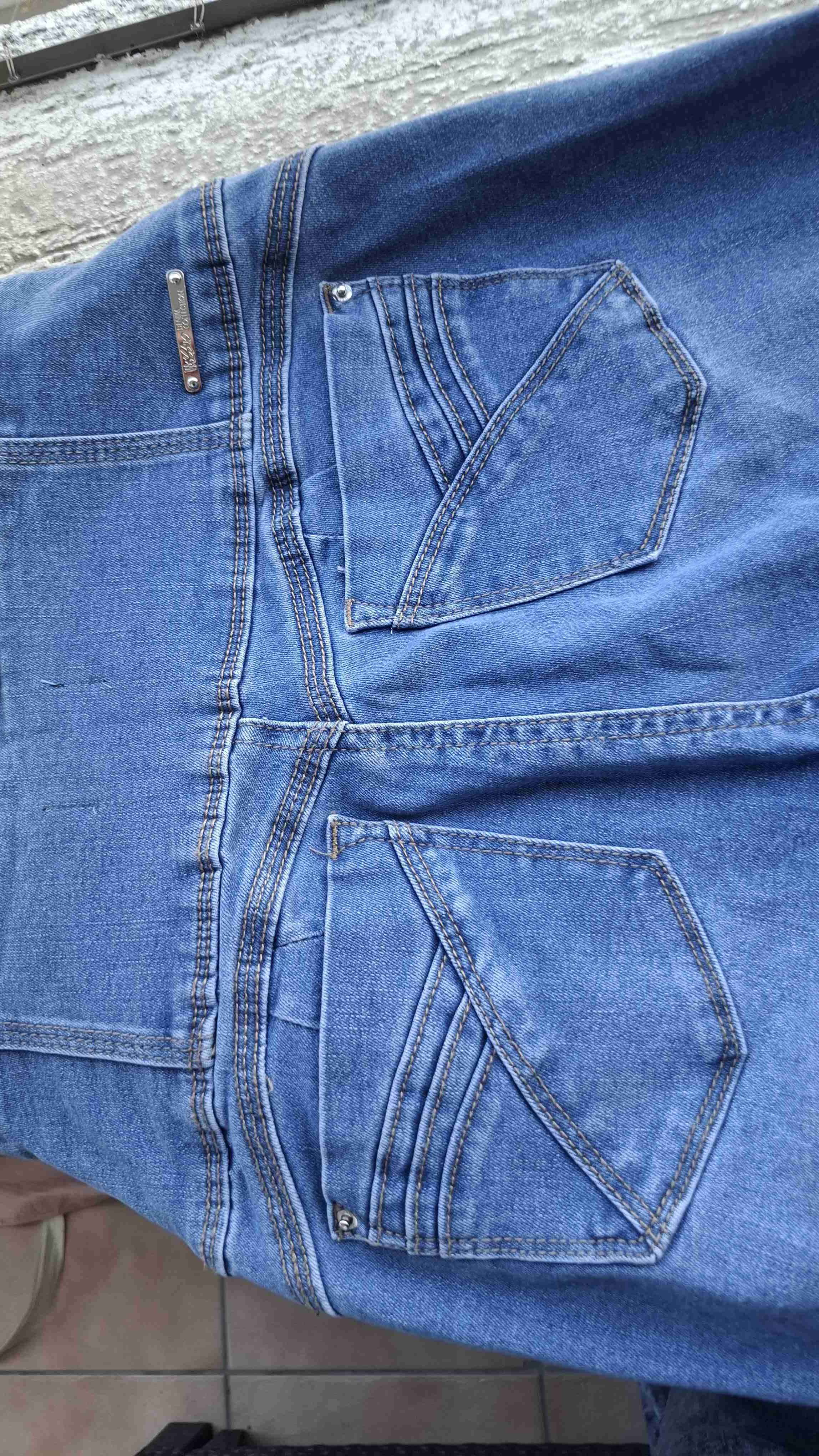 Jeans azules con botones mossimo - miniatura 2