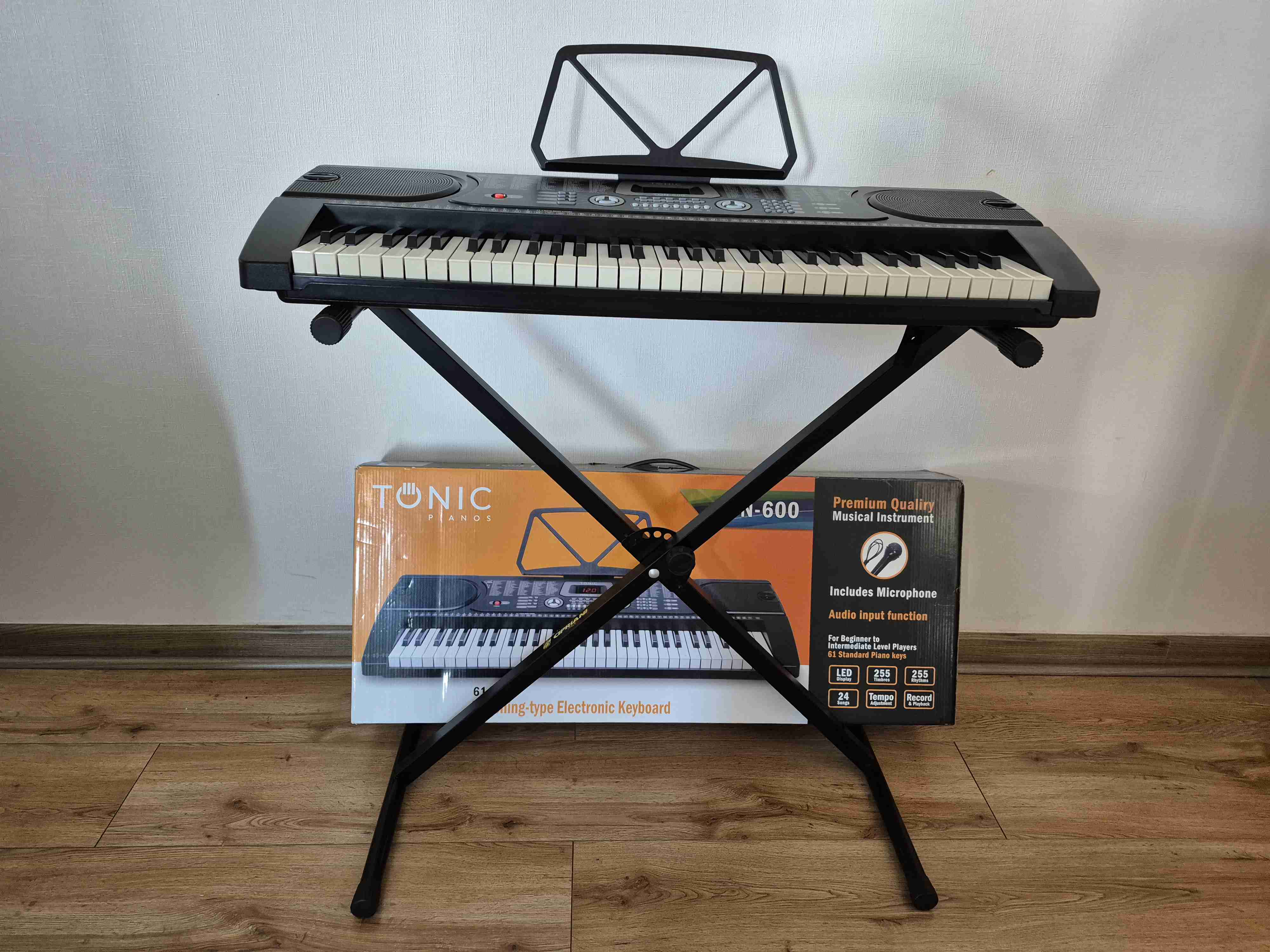 Teclado electrónico tonic TC 600 - miniatura 2