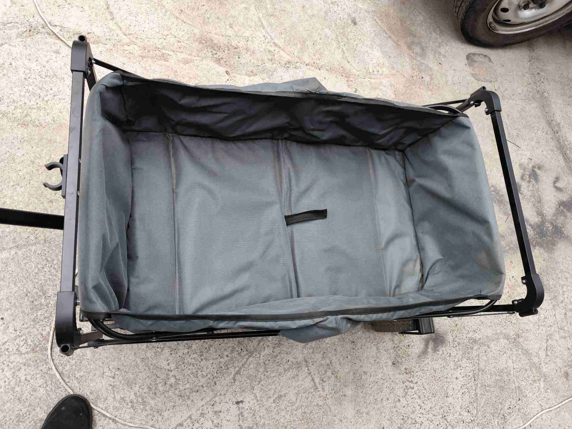Carro plegable de carga gris - miniatura 6