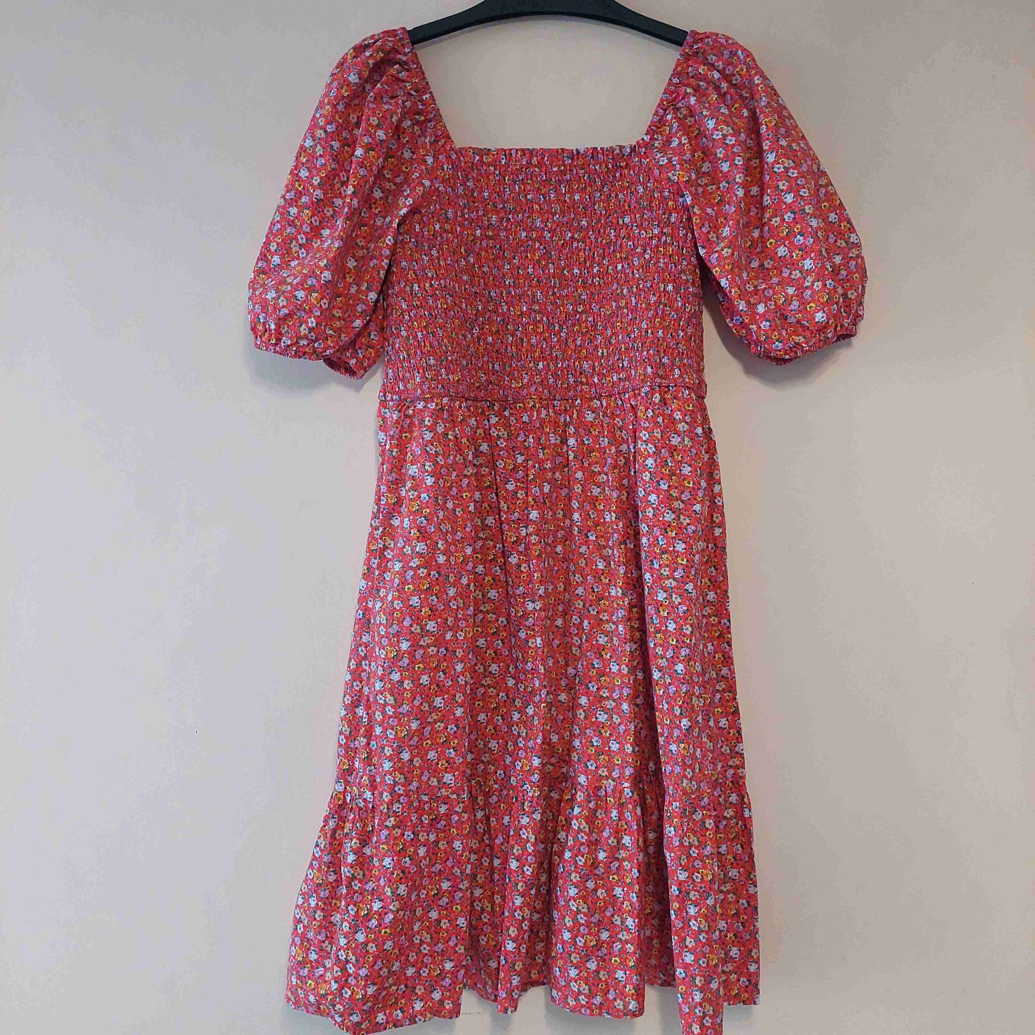 Vestido floral rojo MANGO - miniatura 2