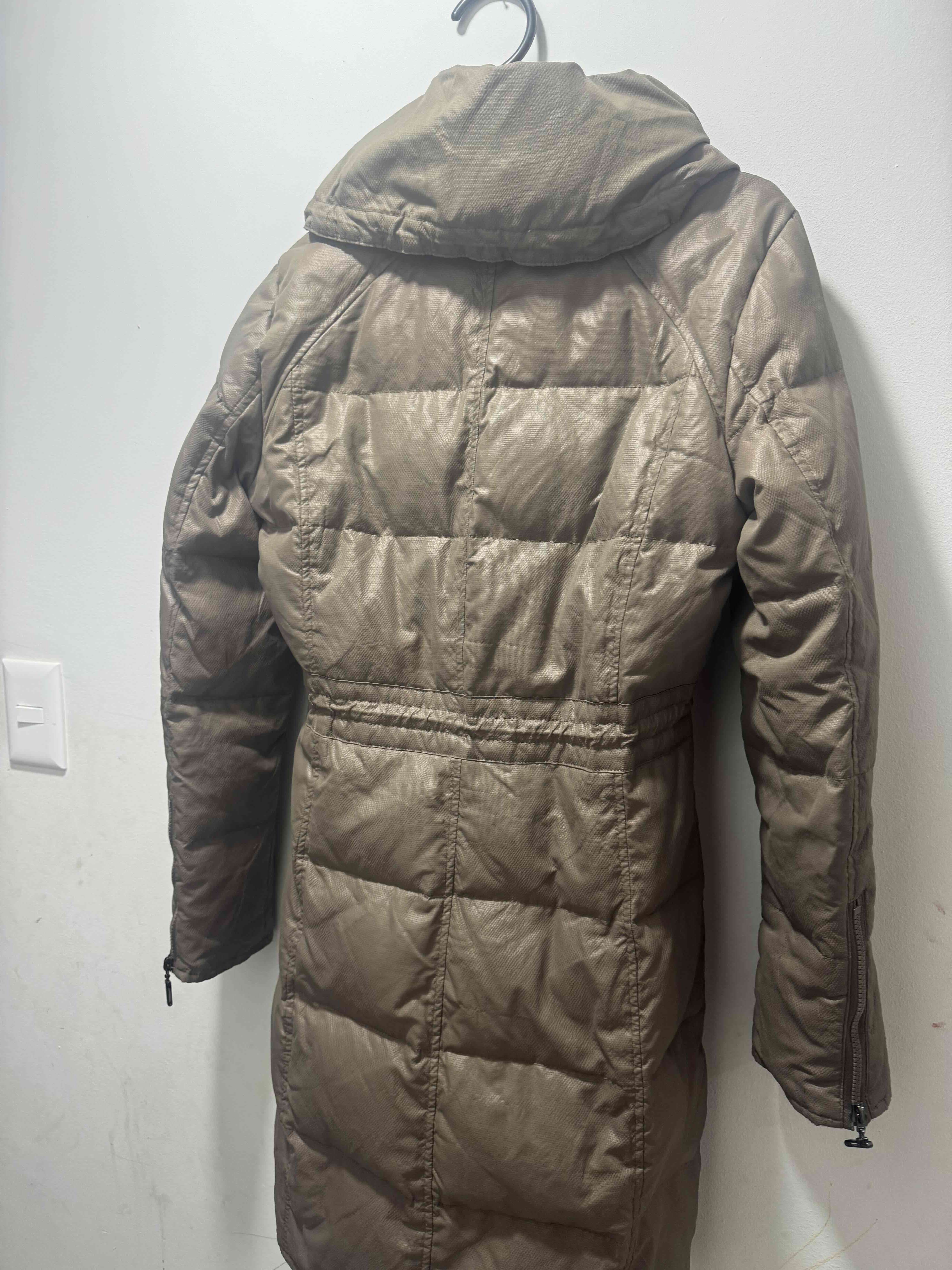 Parka acolchada café - miniatura 2