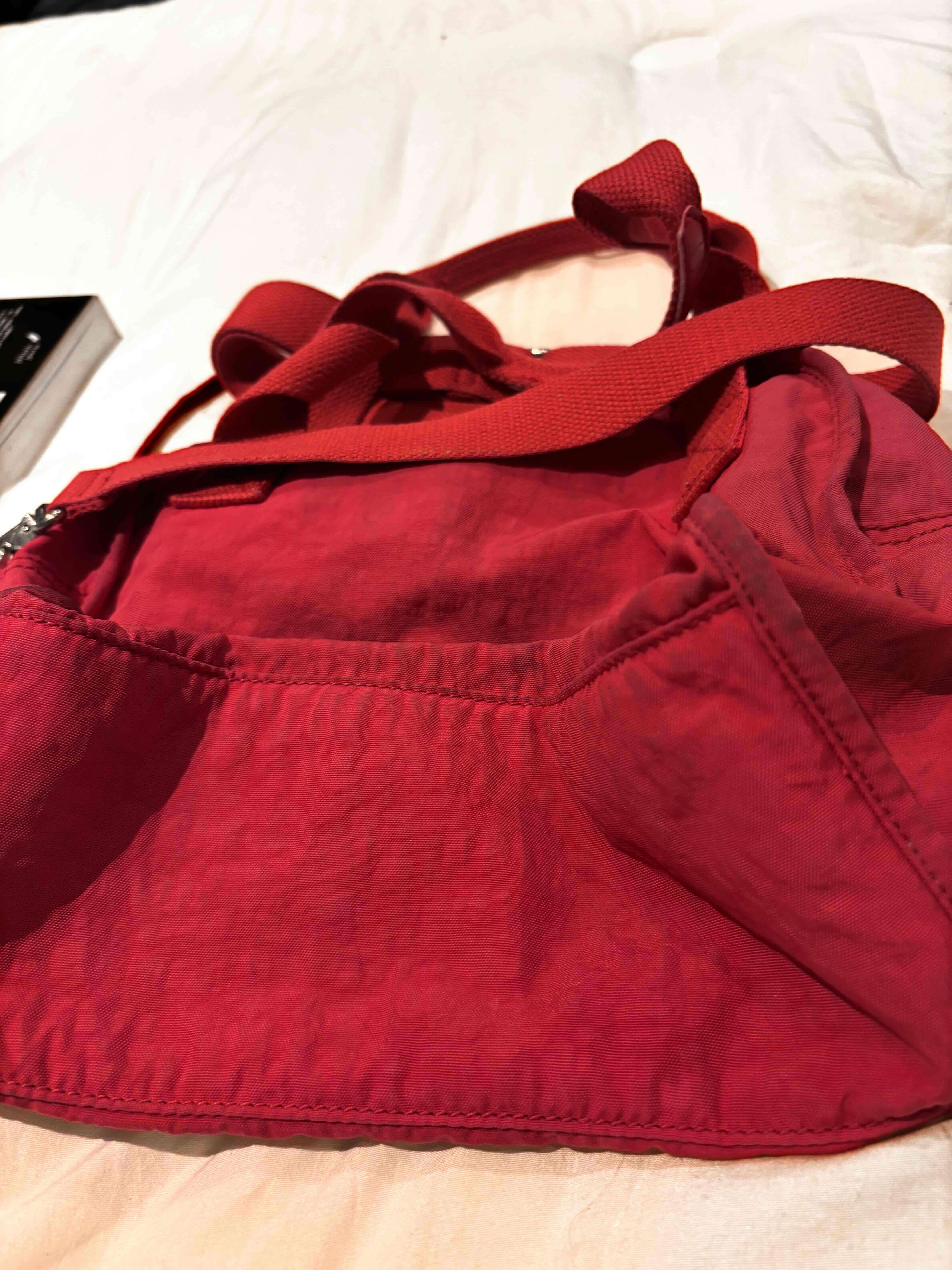 Bolso rojo tipo cartera kippling - miniatura 1