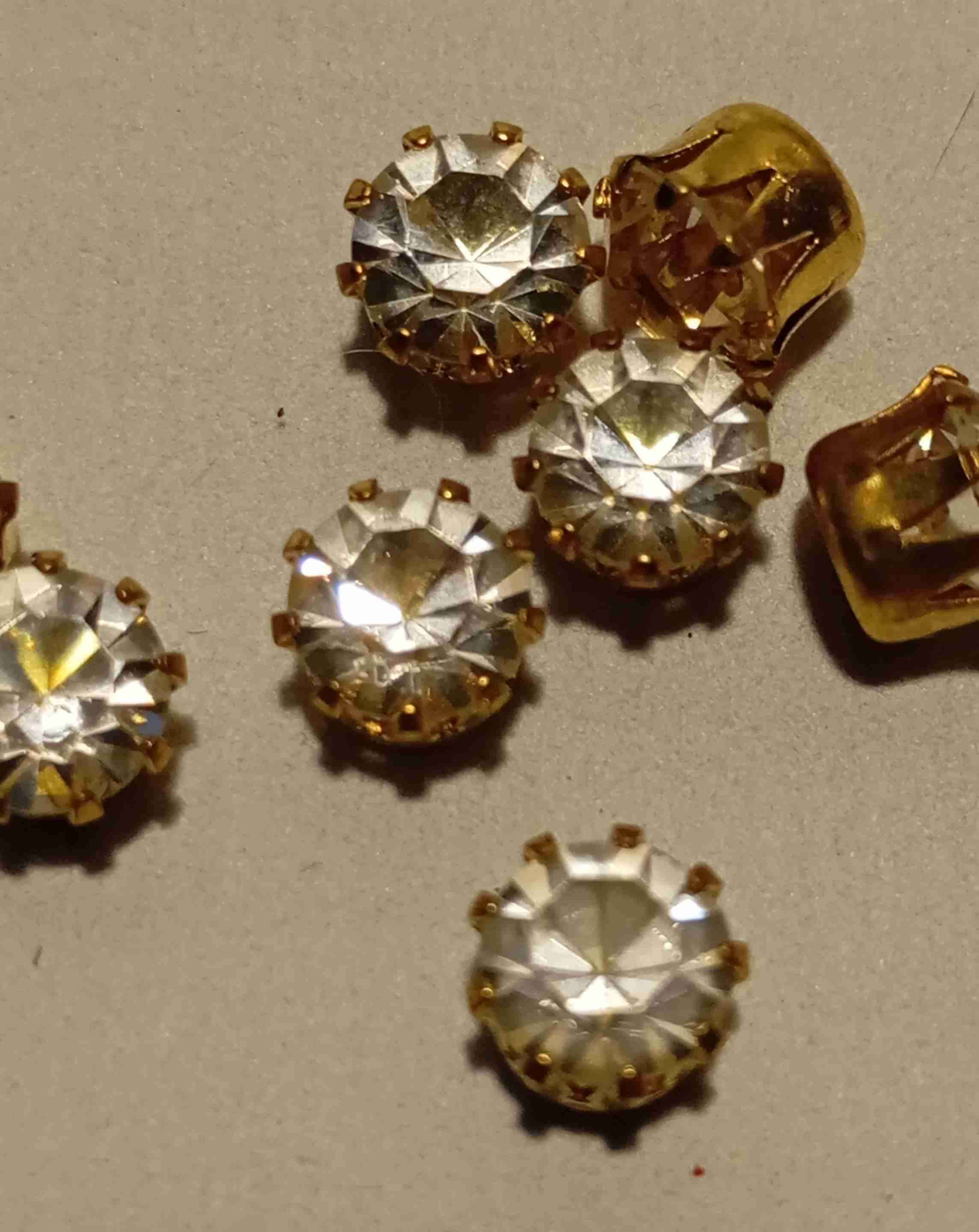 Set de cristales alemanes engarzados - miniatura 1