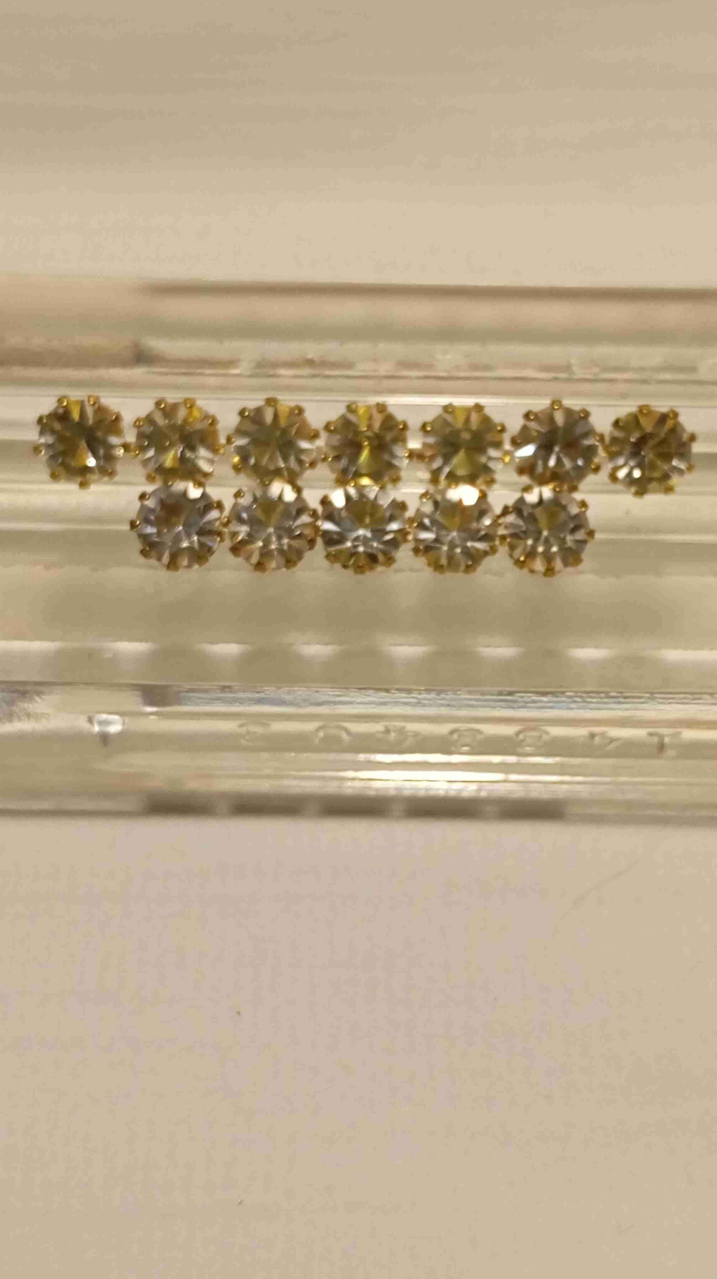 Set de cristales alemanes engarzados - miniatura 2