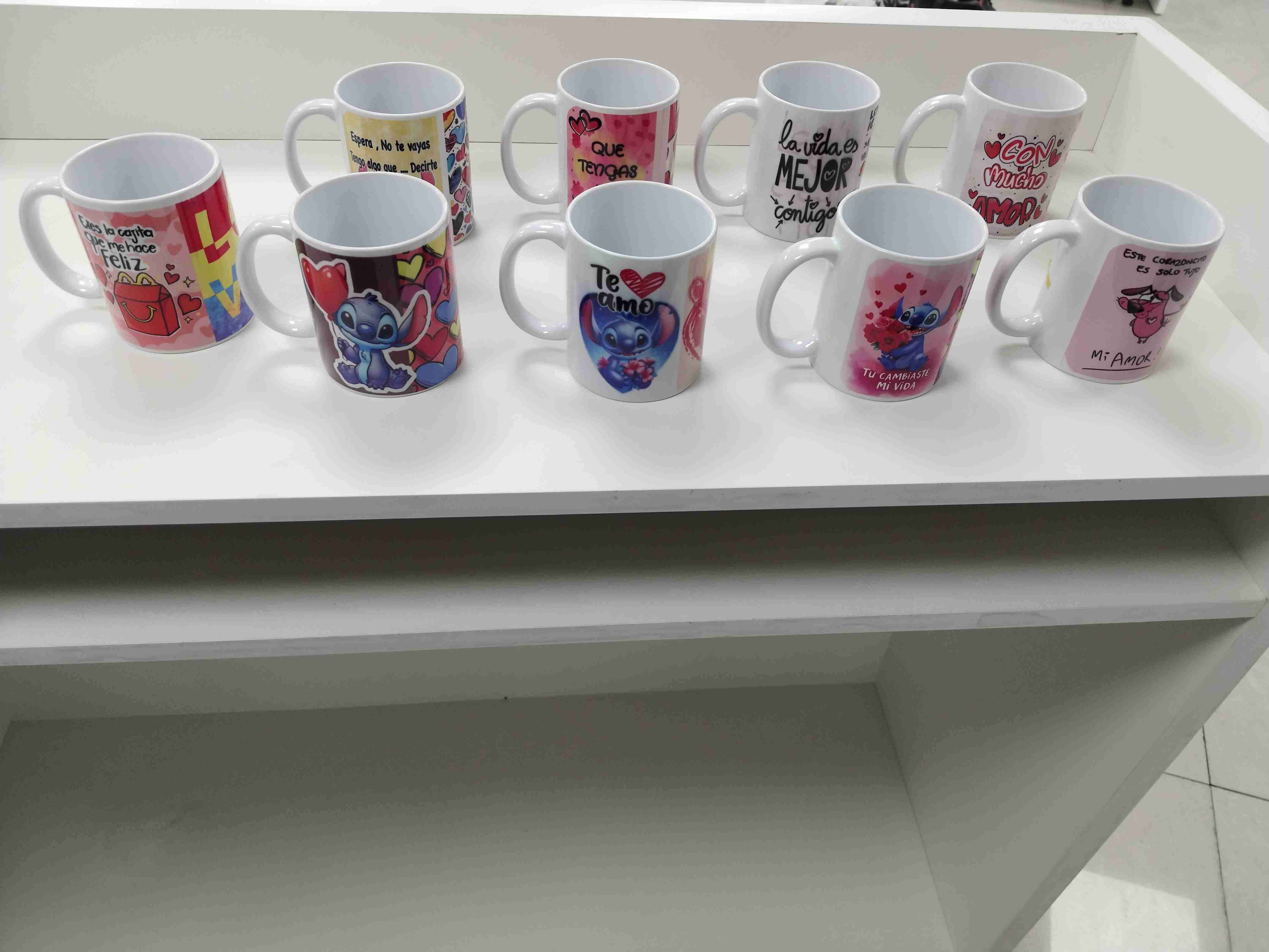 Tazas con diseños románticos - miniatura 2
