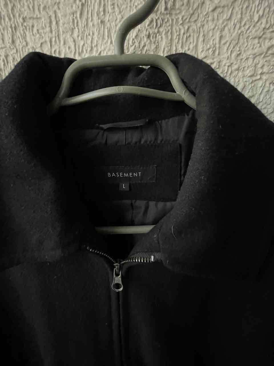 Chaqueta negra hombre Basement - miniatura 2