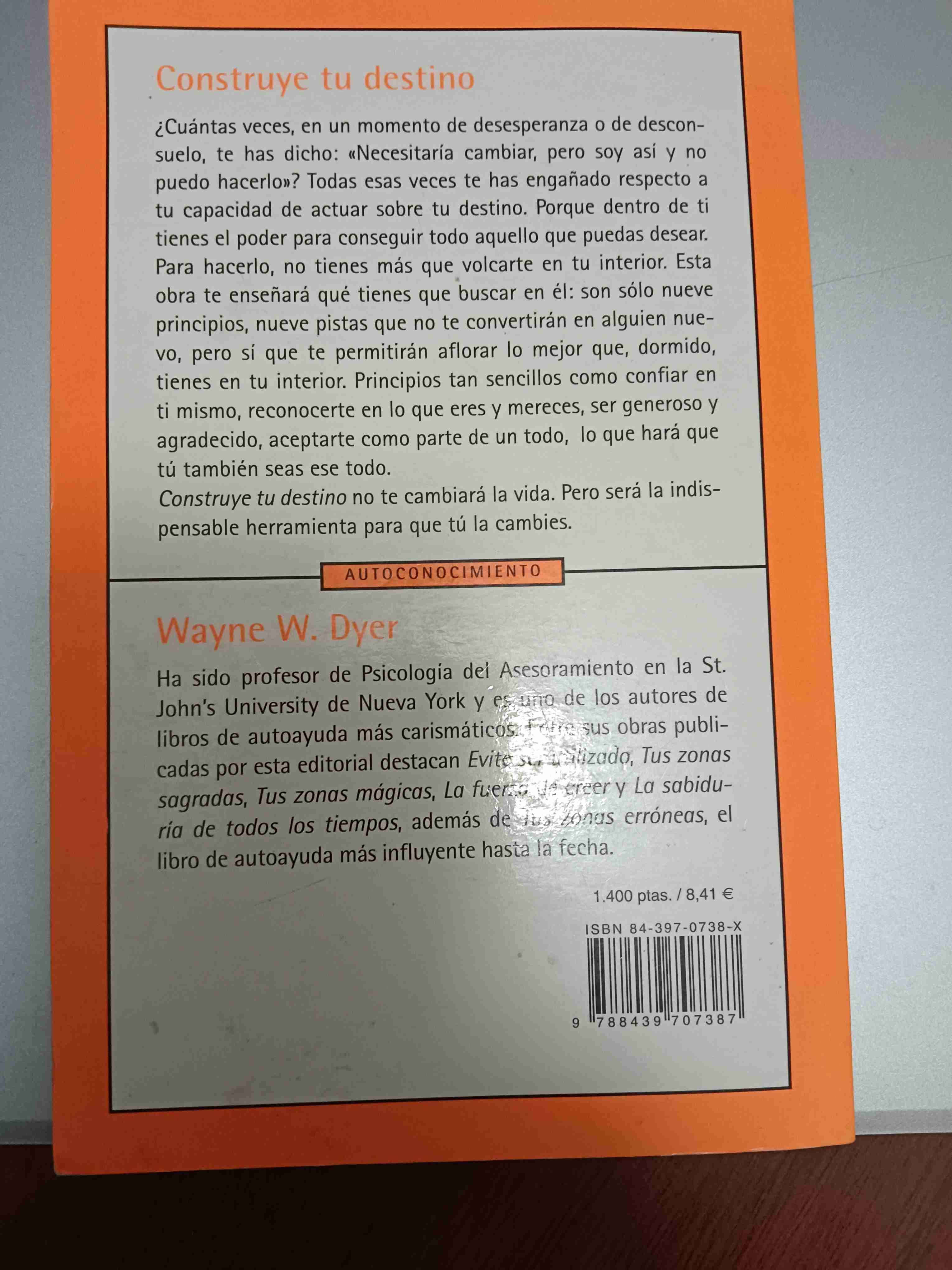 Libro 'Construye tu destino' Wayne Dyer - miniatura 2