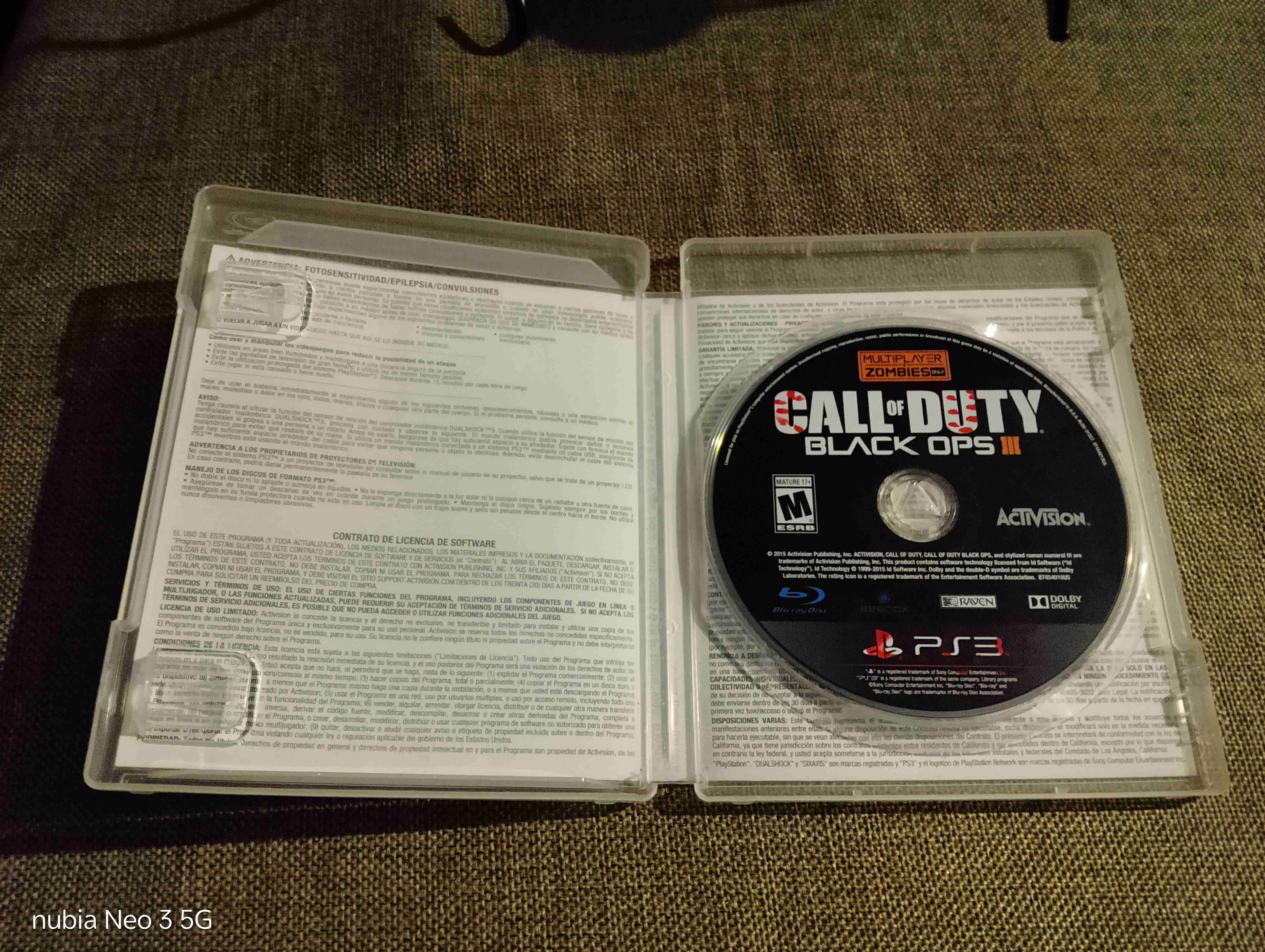 Juego PS3 Call of Duty Black Ops III - miniatura 3