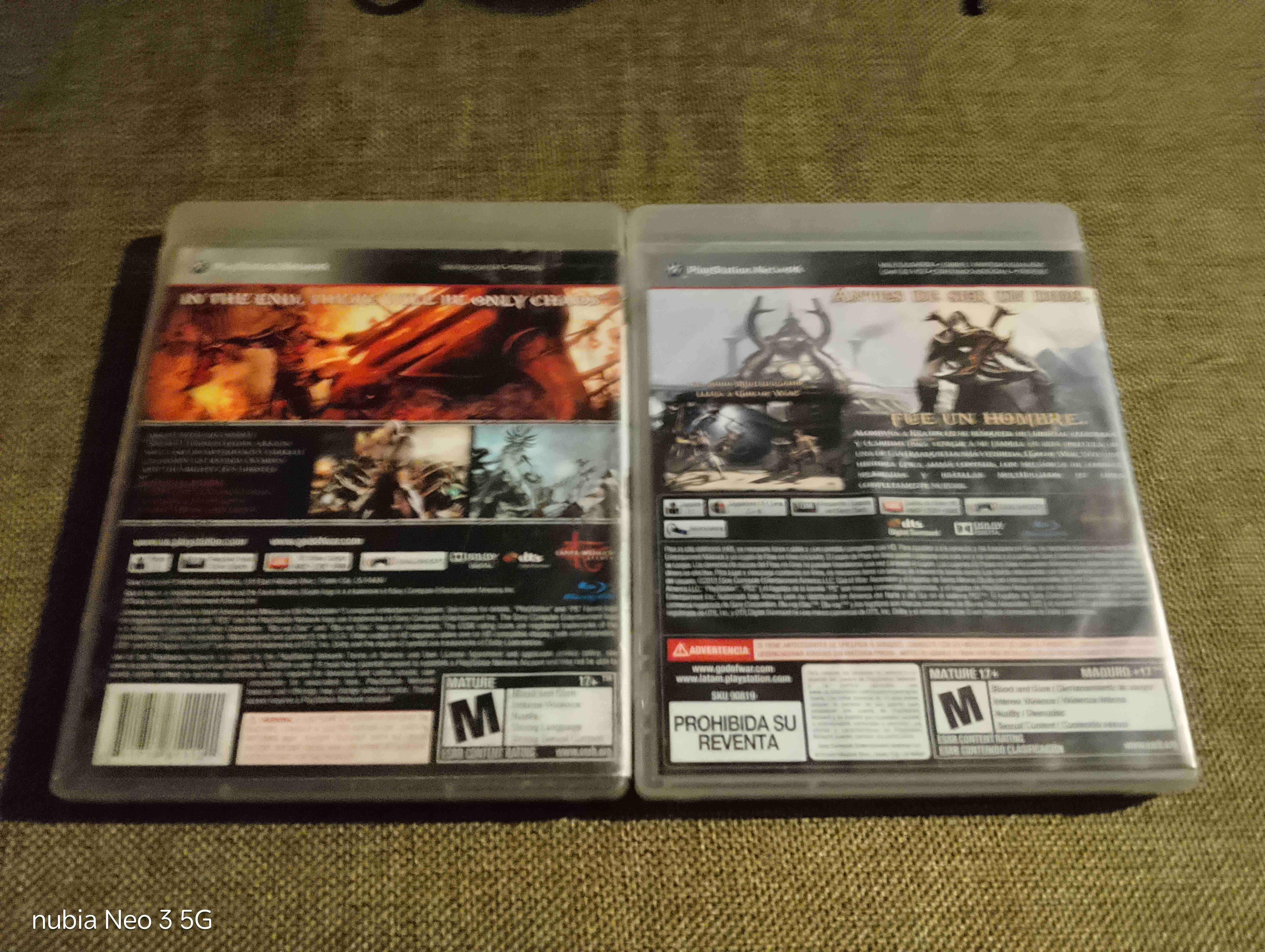 Juegos PS3 God of War 3 y God of War ascension - miniatura 2