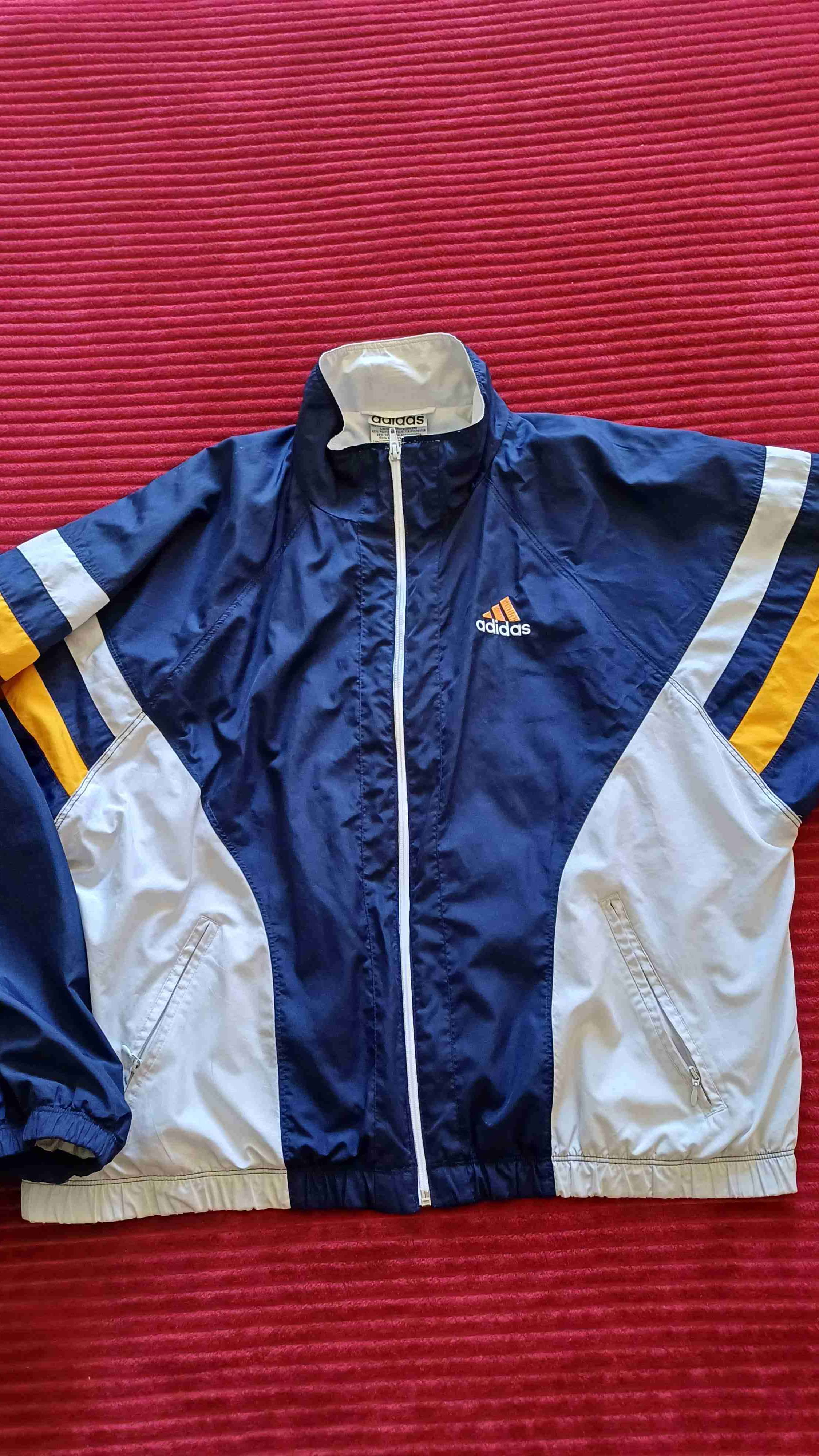 Chaqueta deportiva azul Adidas - miniatura 2