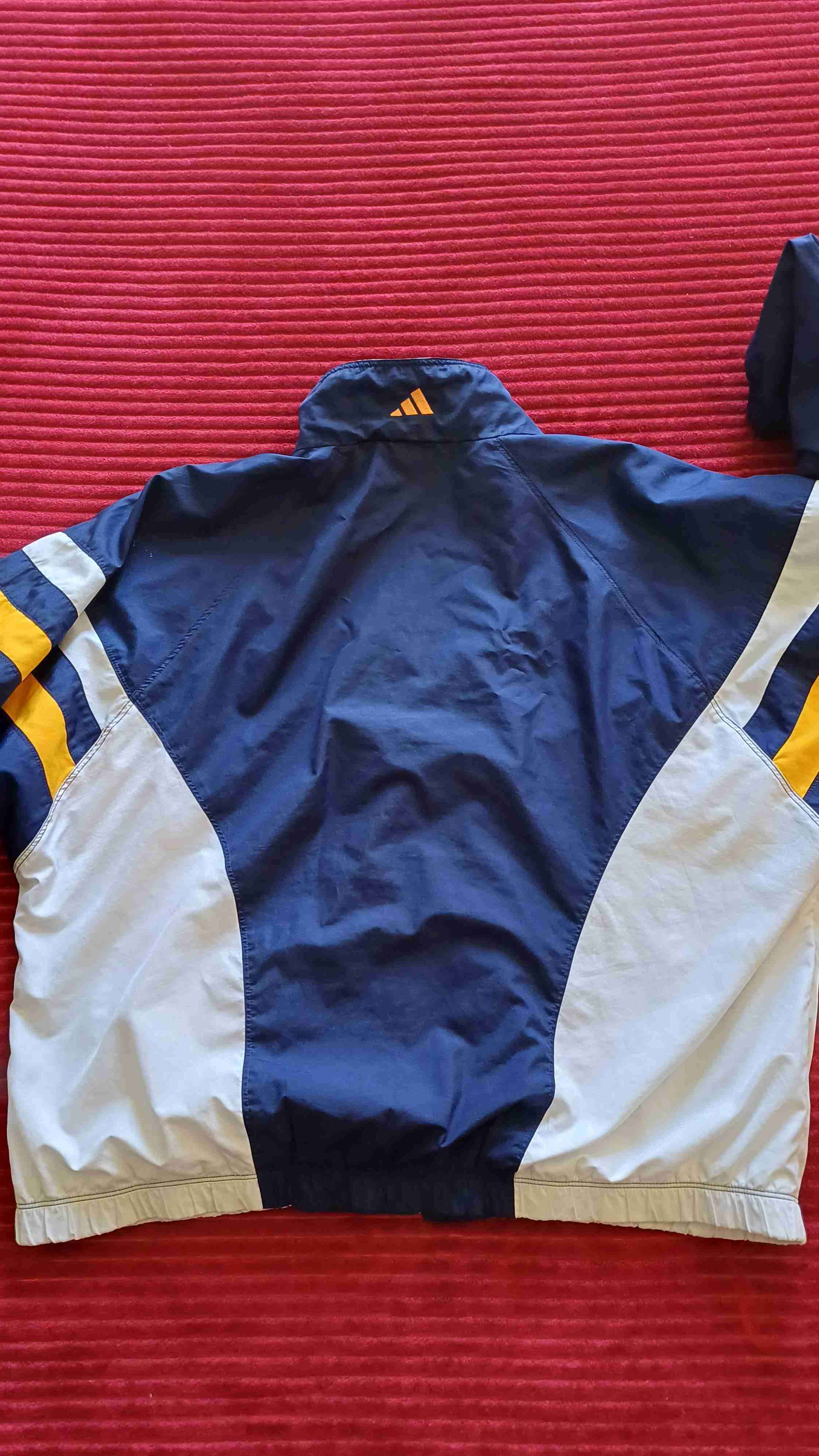 Chaqueta deportiva azul Adidas - miniatura 3