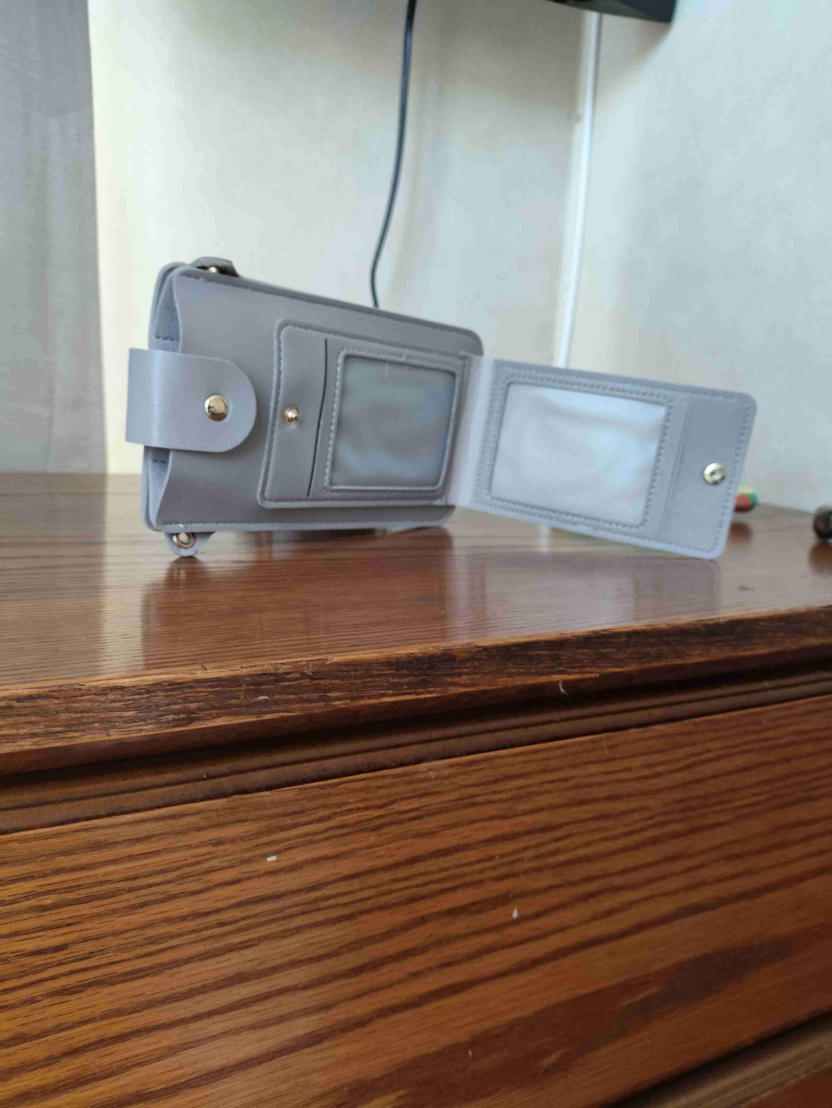 Estuche porta celular gris - miniatura 3