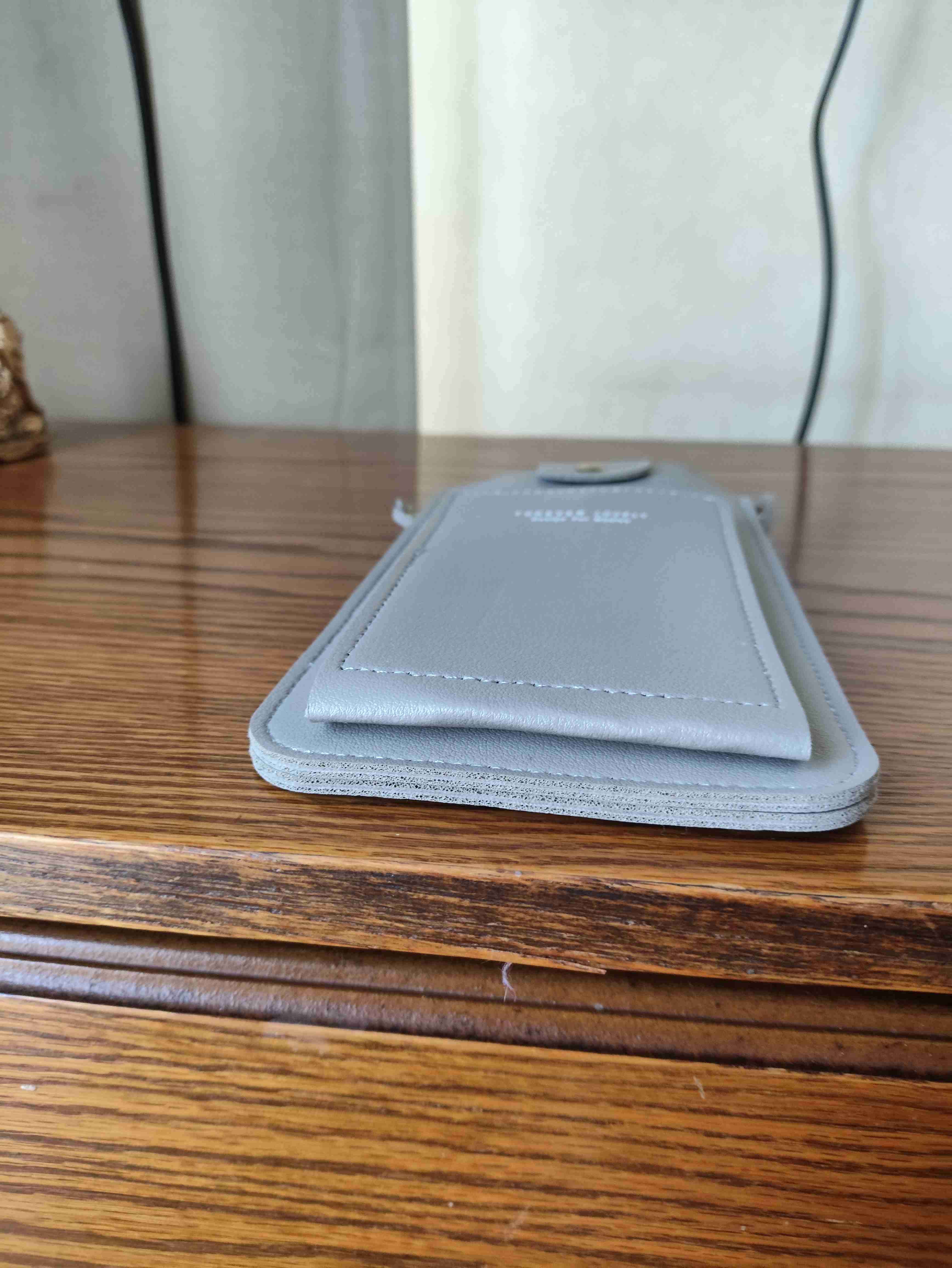 Estuche porta celular gris - miniatura 4