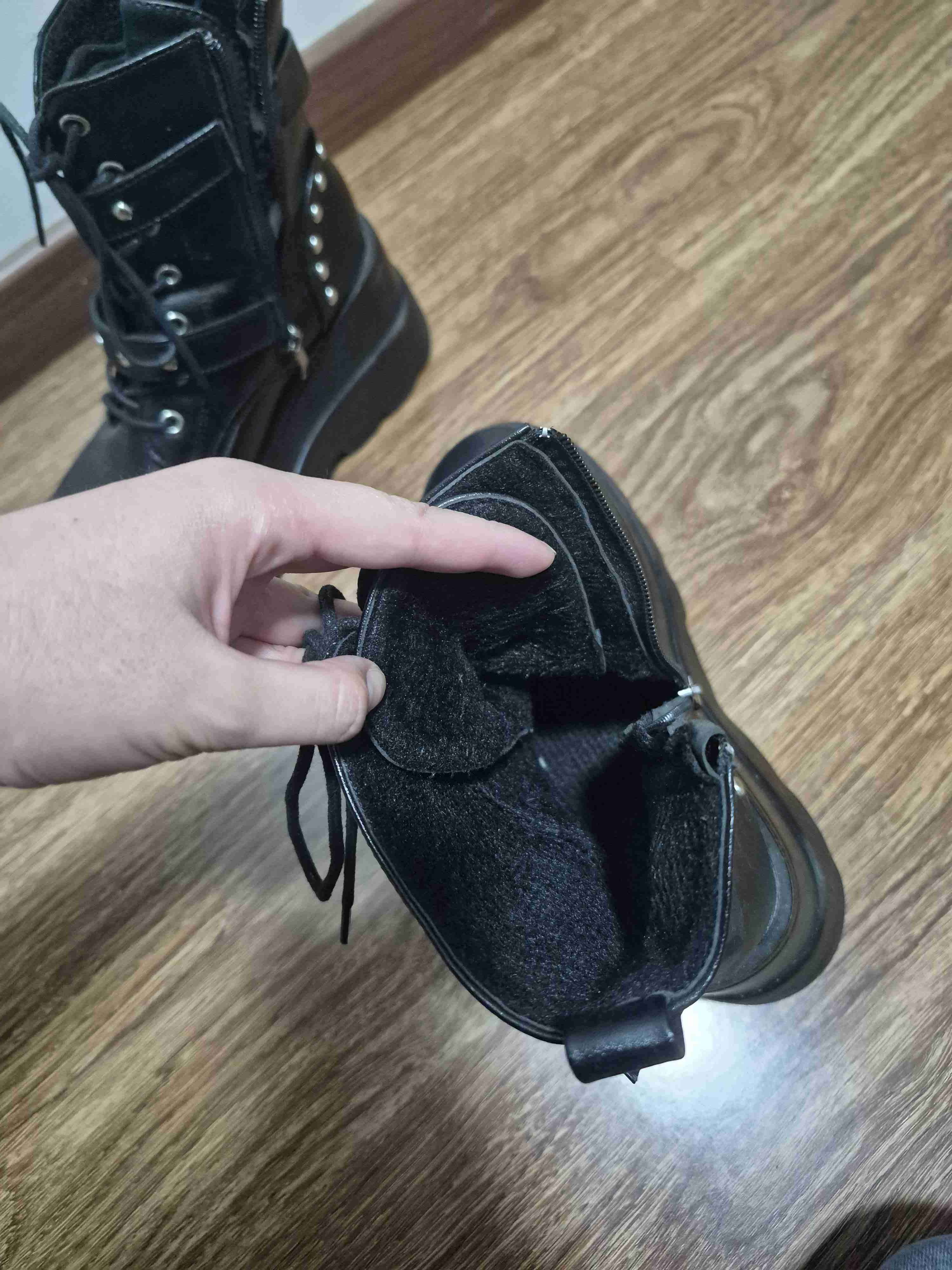 Botas negras con plataforma - miniatura 3