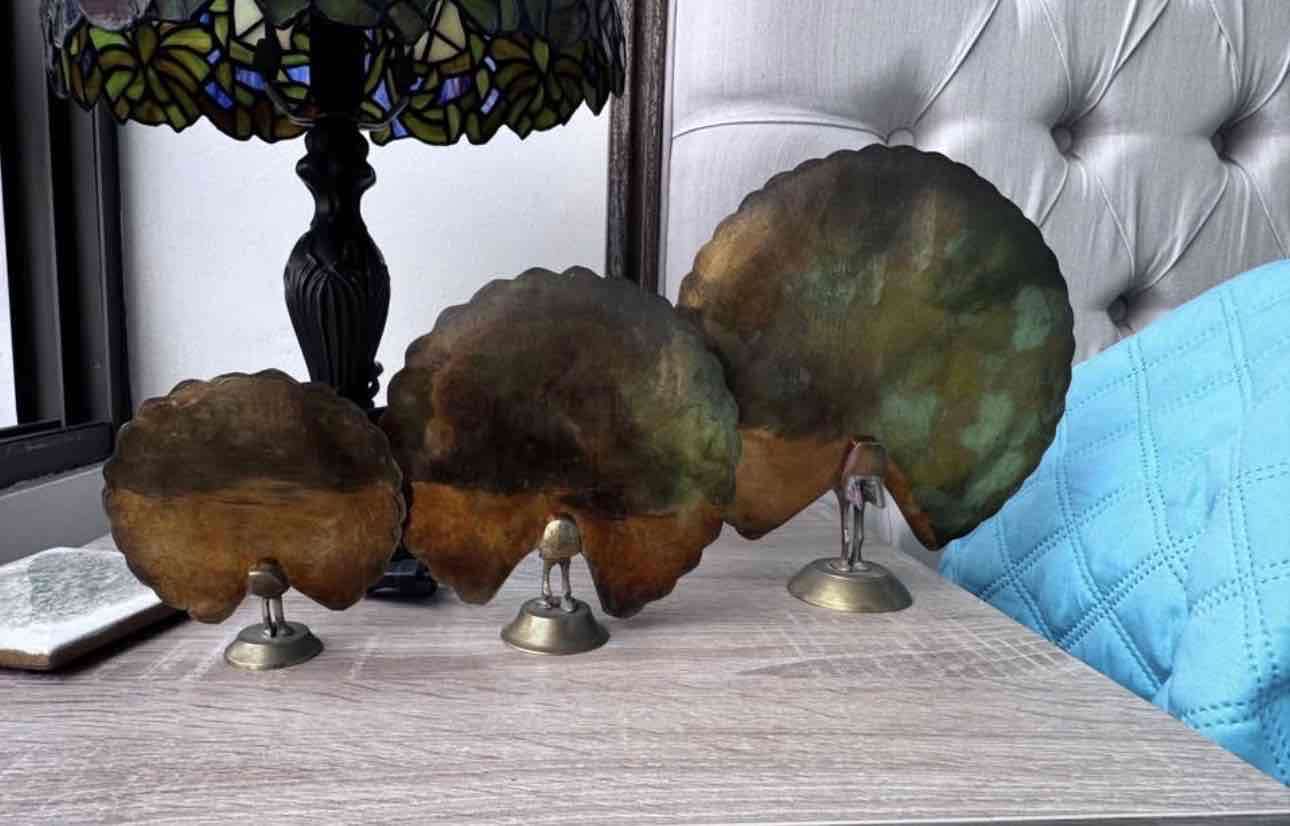 Set de pavos reales decorativos - miniatura 4