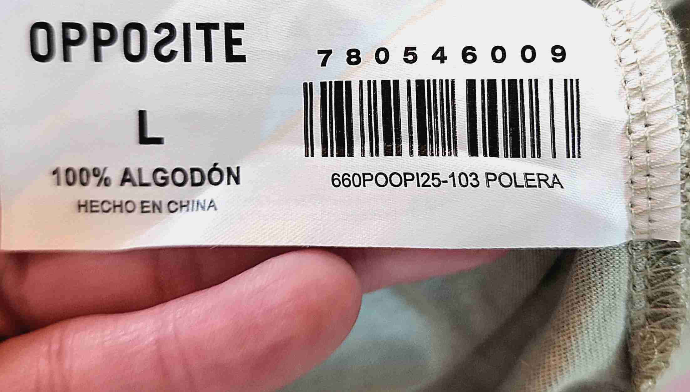 Polera Squared Crop Modelo 660POOPI25, Opposite - miniatura 6