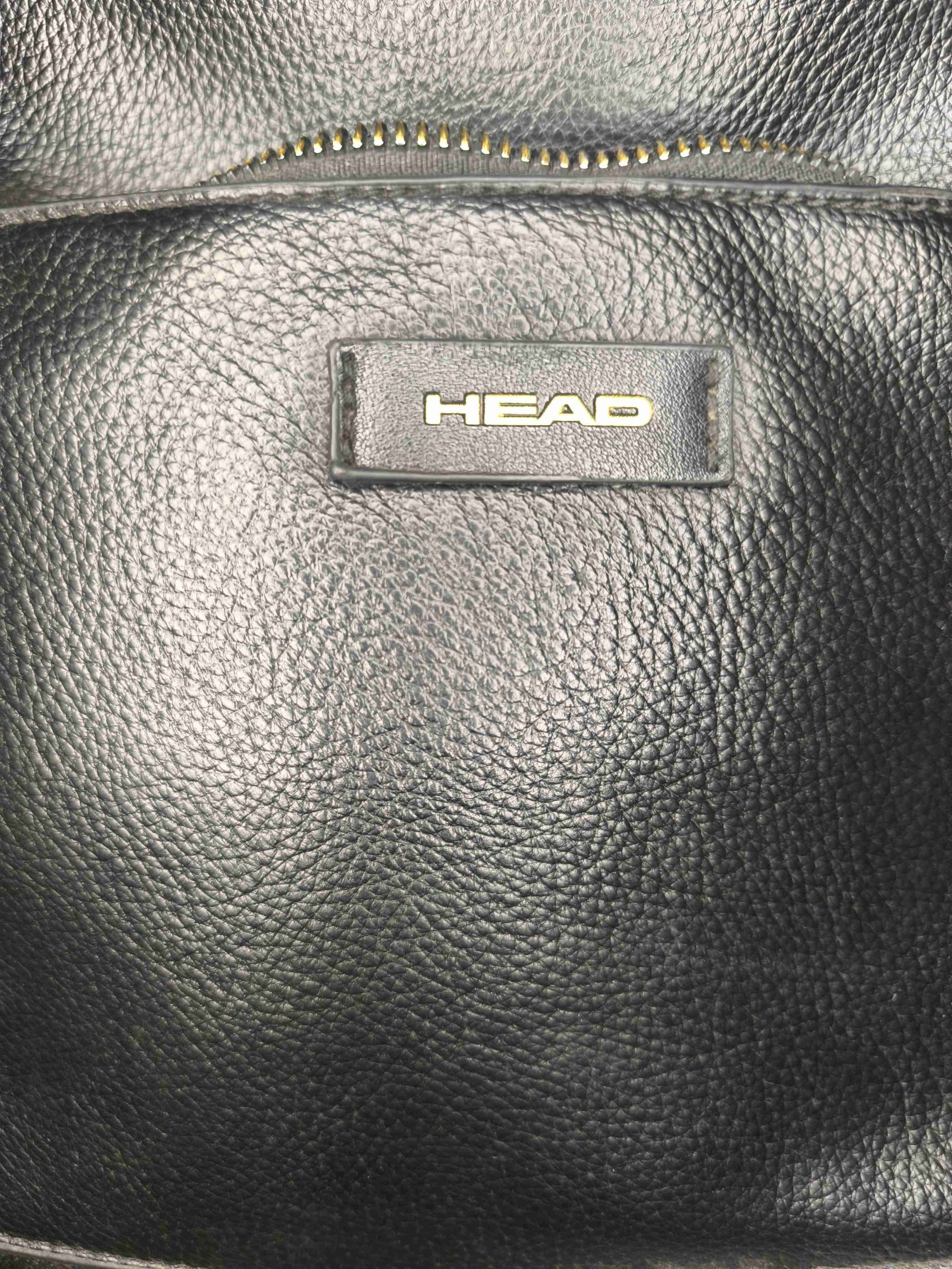 Mochila de cuerina negra Head - miniatura 3