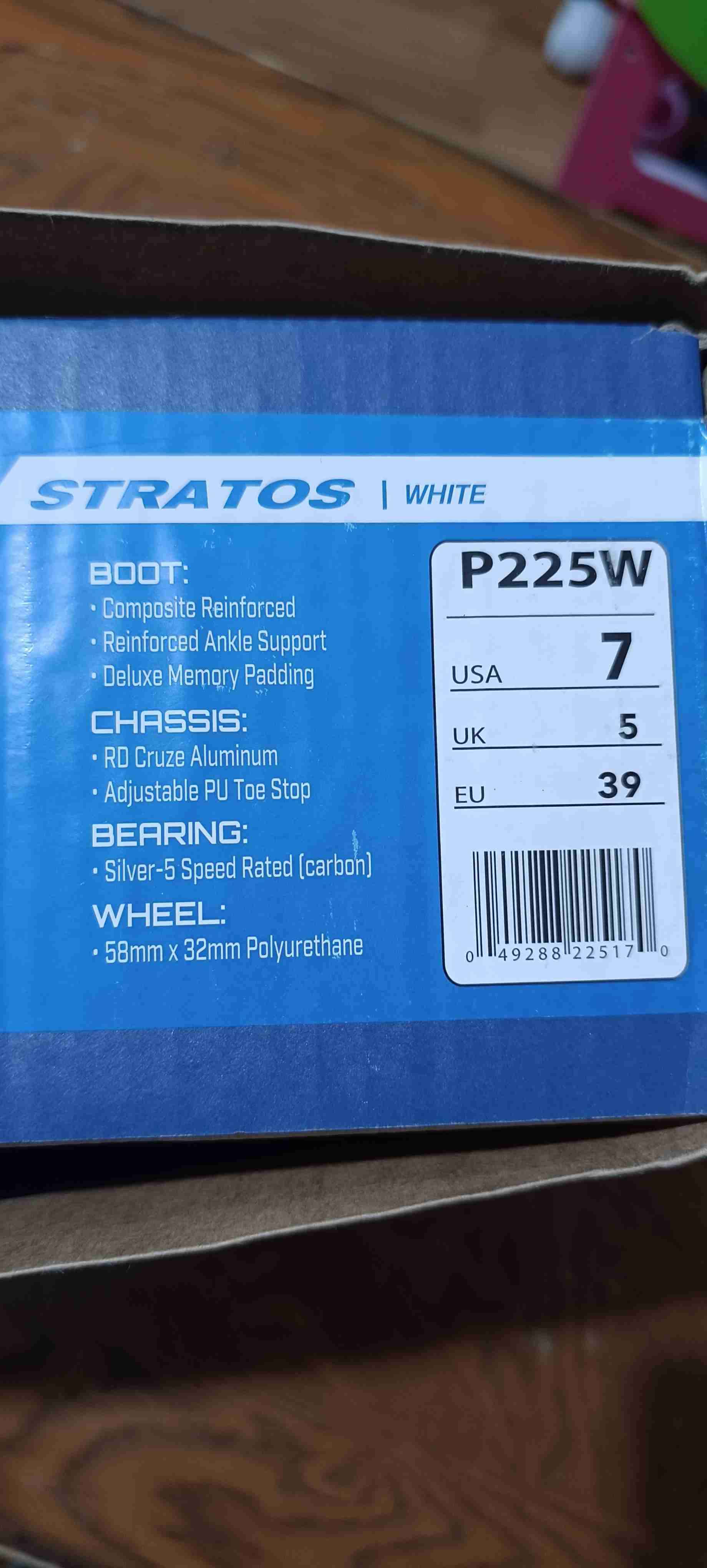 Patines Stratos blancos talla 39 - miniatura 1