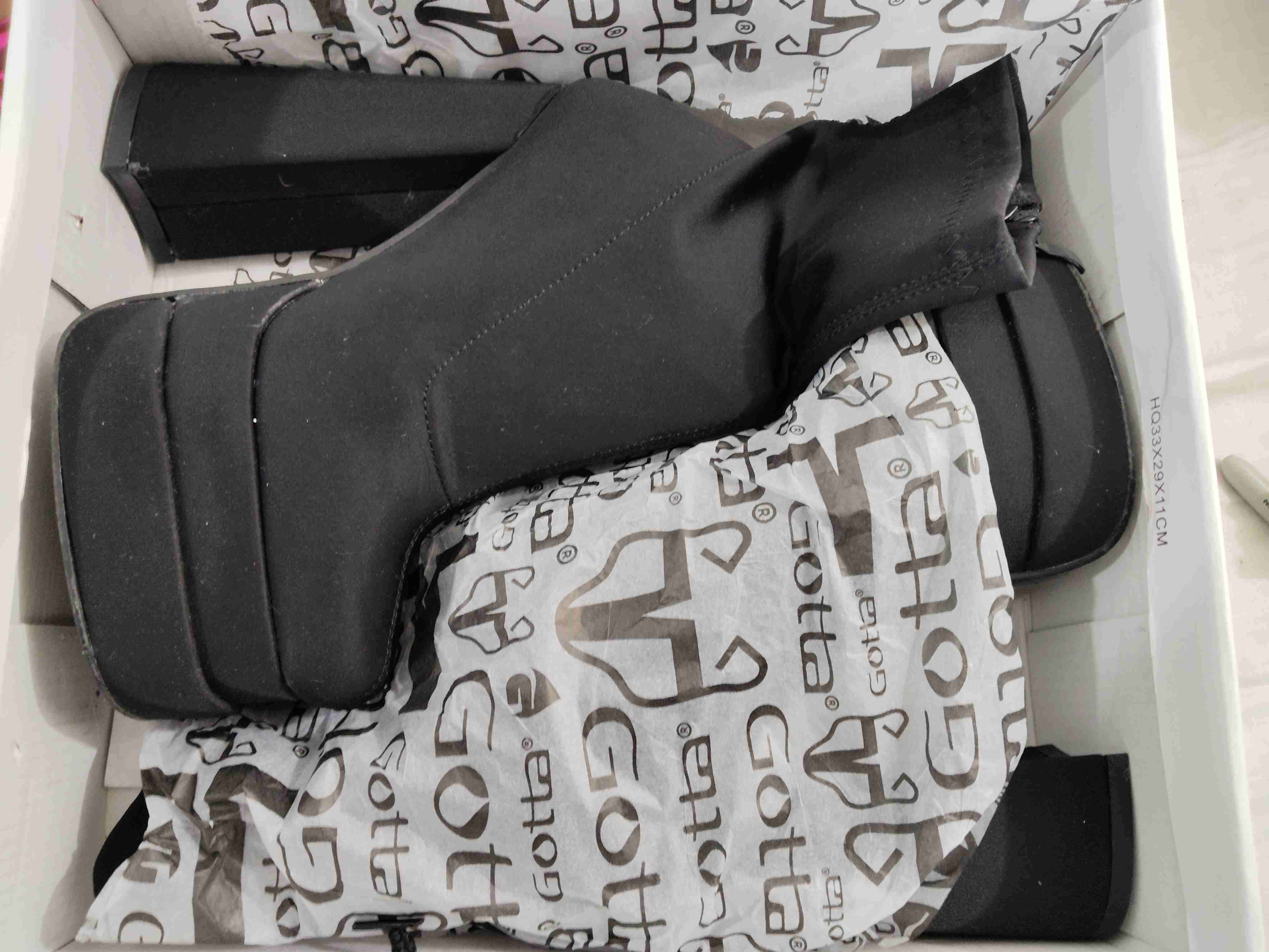 Botines negros plataforma Gotta - miniatura 1