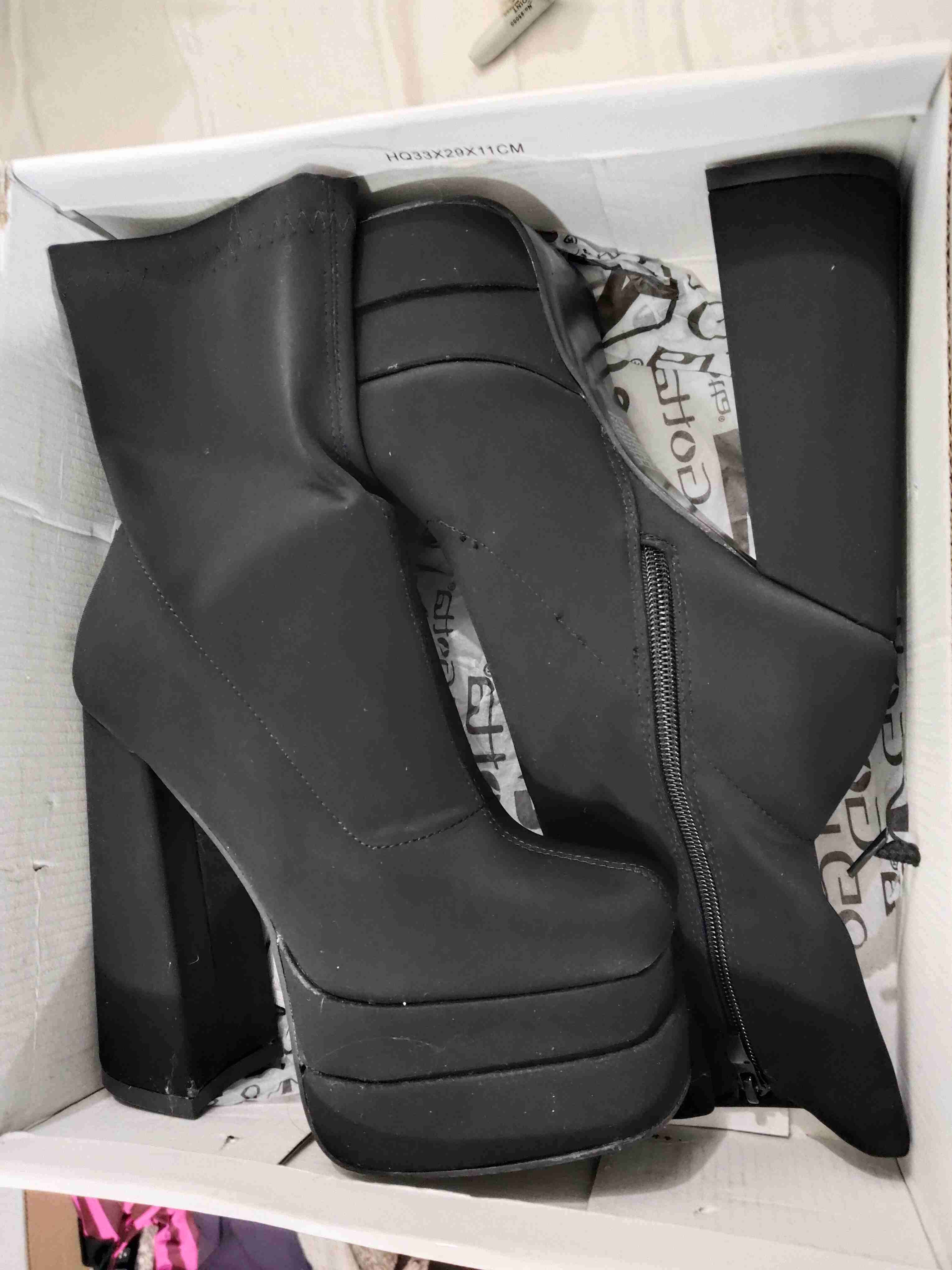 Botines negros plataforma Gotta - miniatura 2