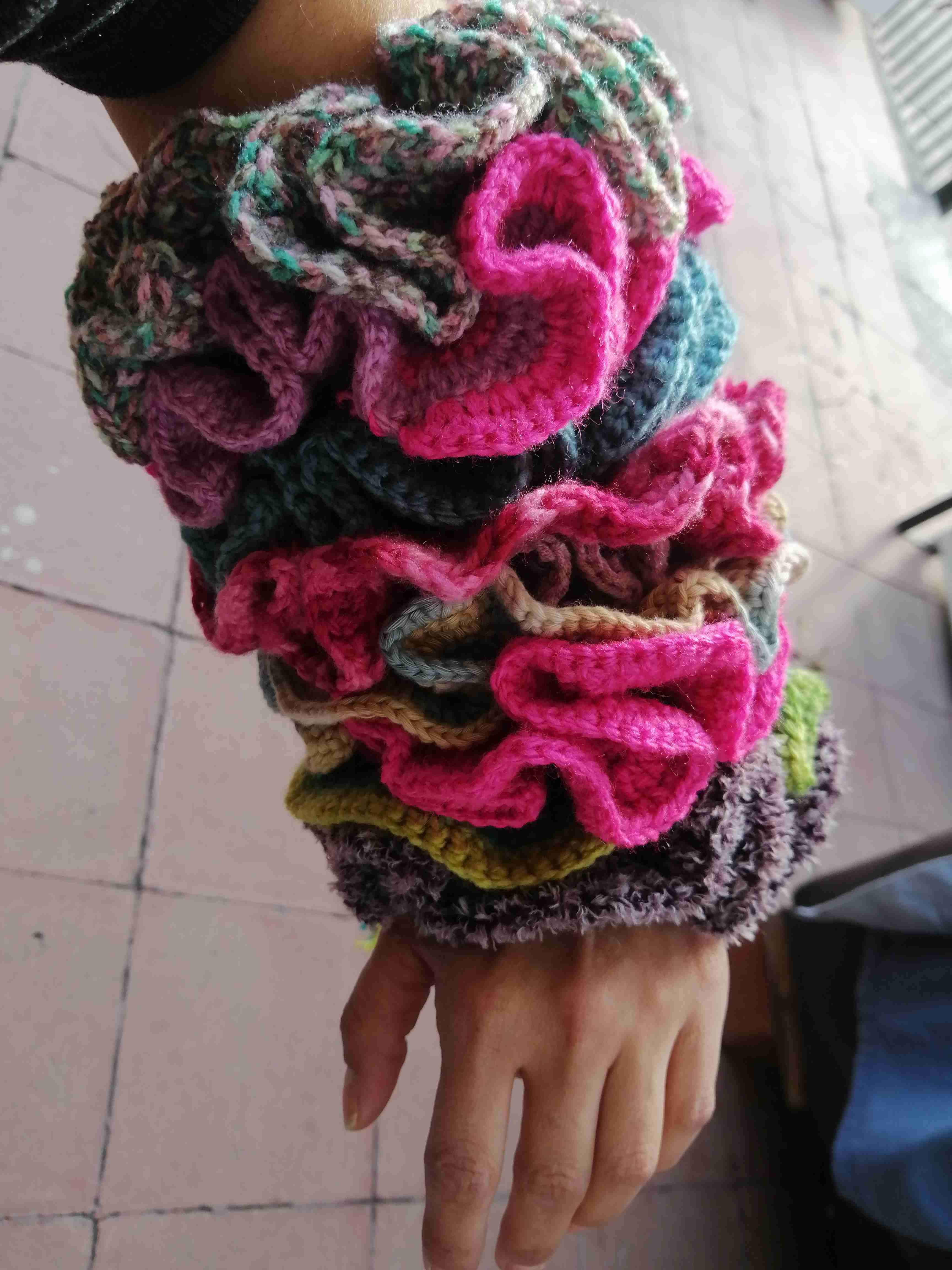 coleteros tejidos coloridos - miniatura 4