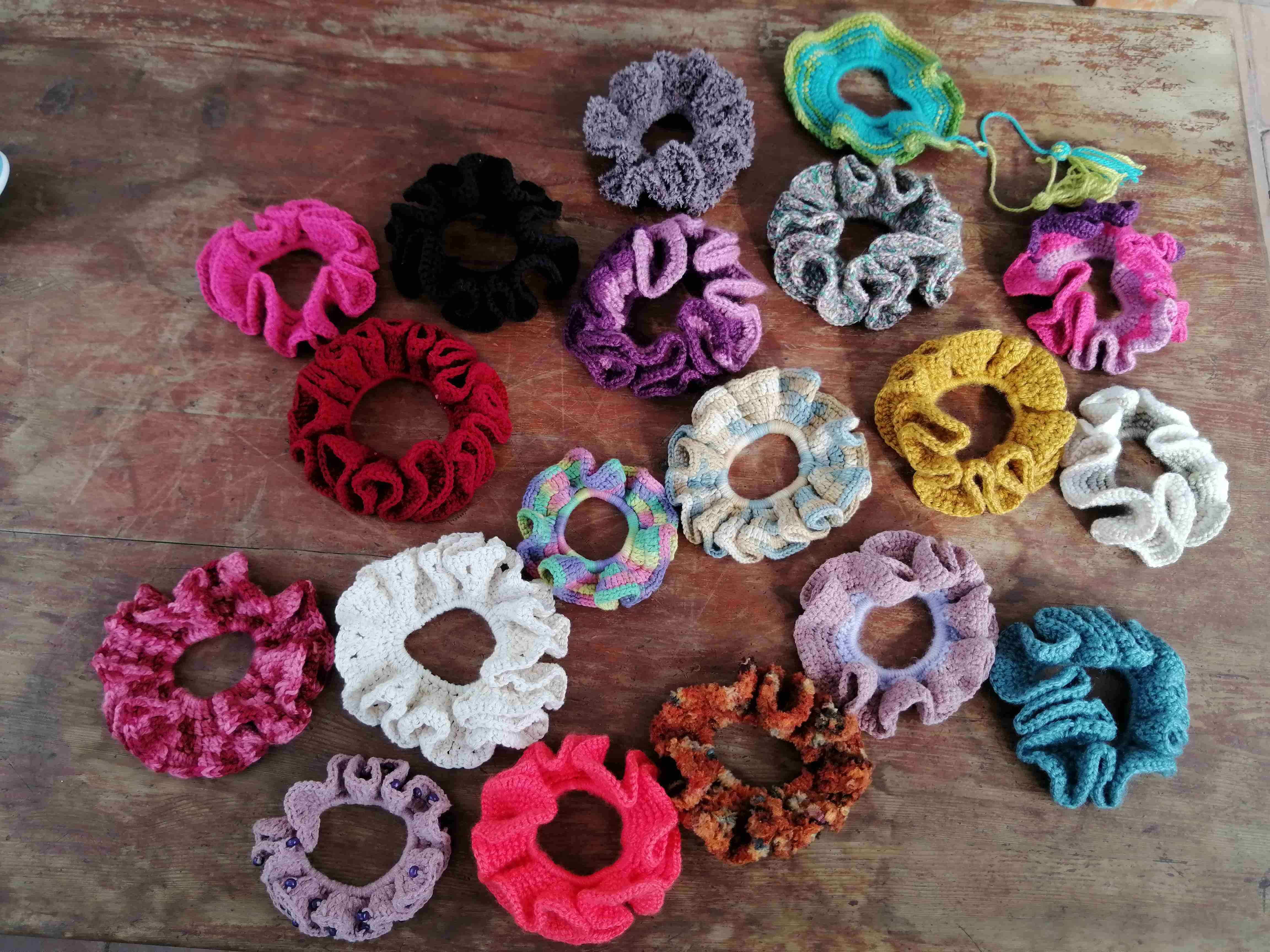 coleteros tejidos coloridos - miniatura 5