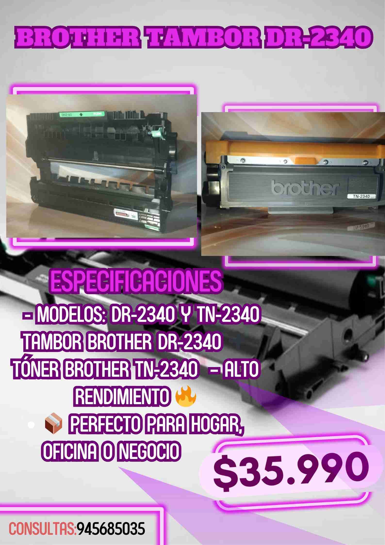 Tóner TN-2340 + tambor DR-2340 (Brother) - miniatura 2