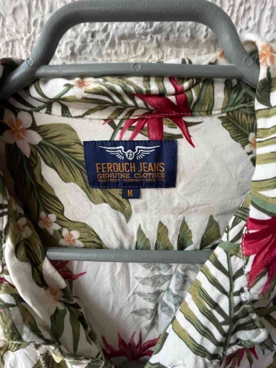 Camisa hawaiana estampada tropical - miniatura 2