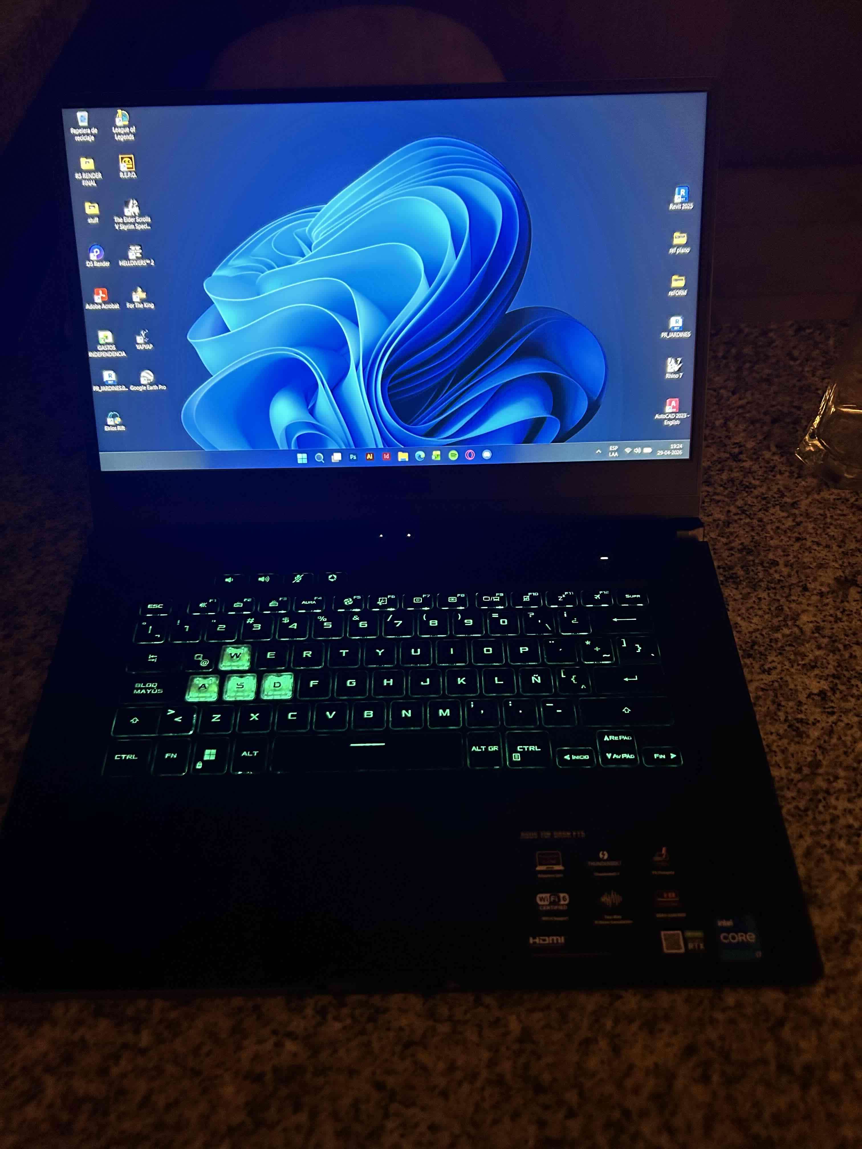 Notebook Gamer ASUS TUF FX516P i7 RTX 3050 24GB RA - miniatura 1