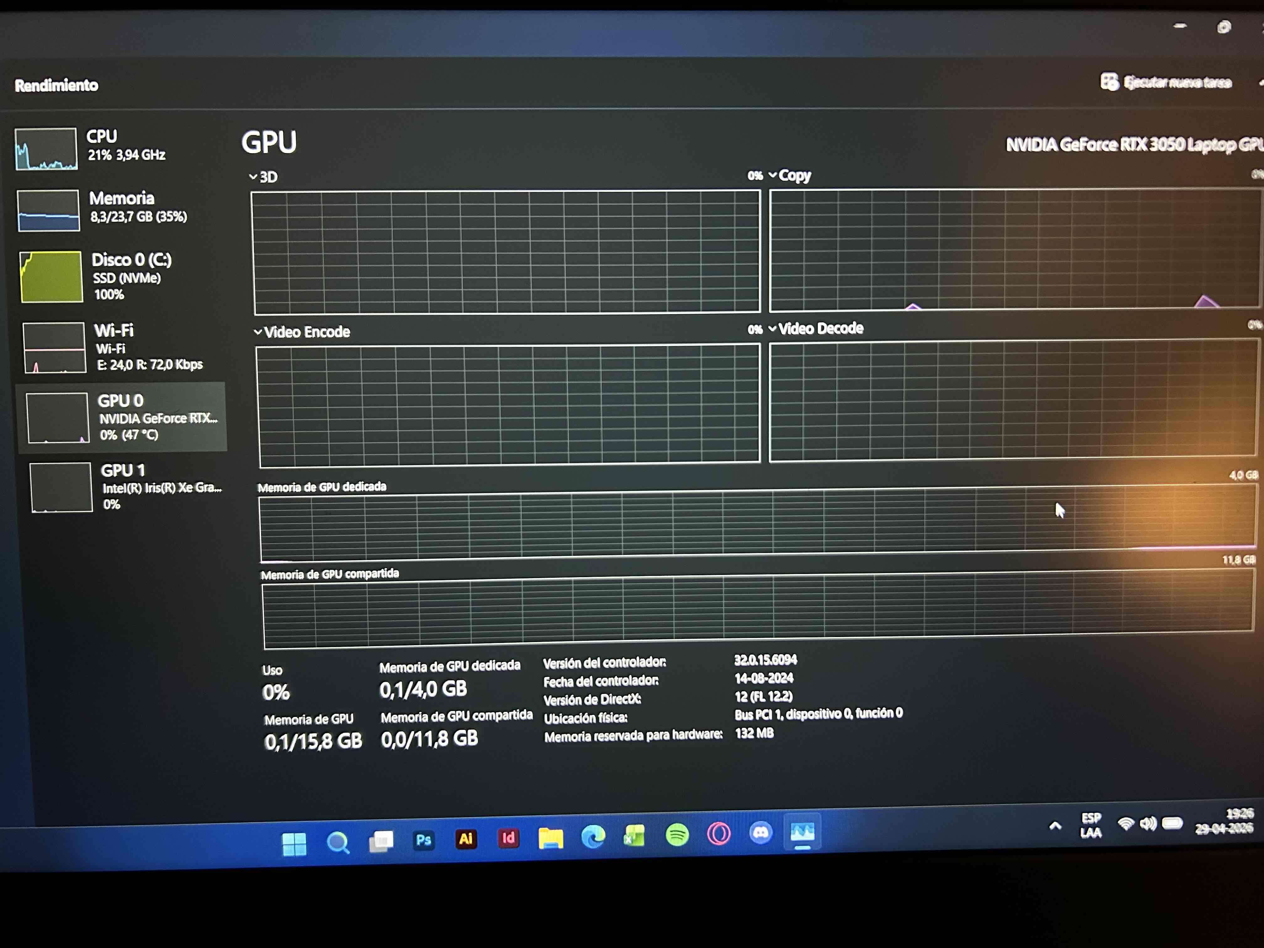 Notebook Gamer ASUS TUF FX516P i7 RTX 3050 24GB RA - miniatura 4