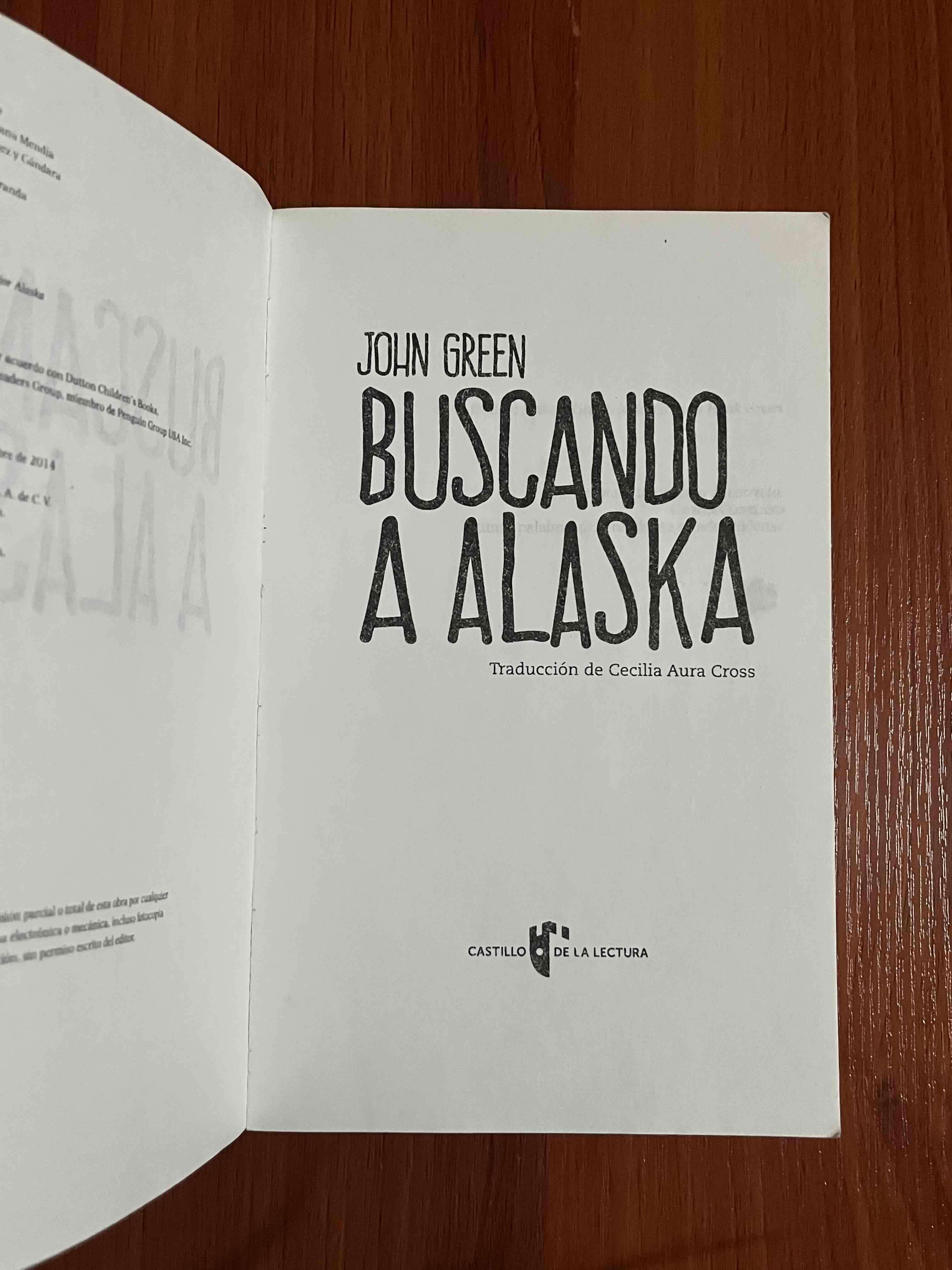Libro ‘Buscando a Alaska’ de John Green - miniatura 4