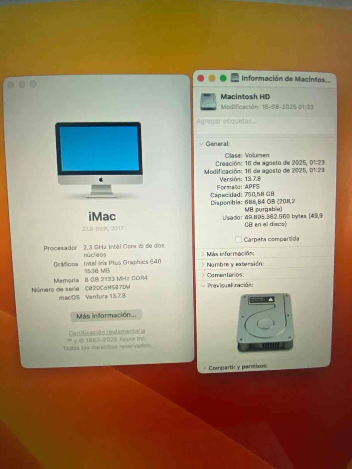 iMac con teclado y mouse Apple - miniatura 2