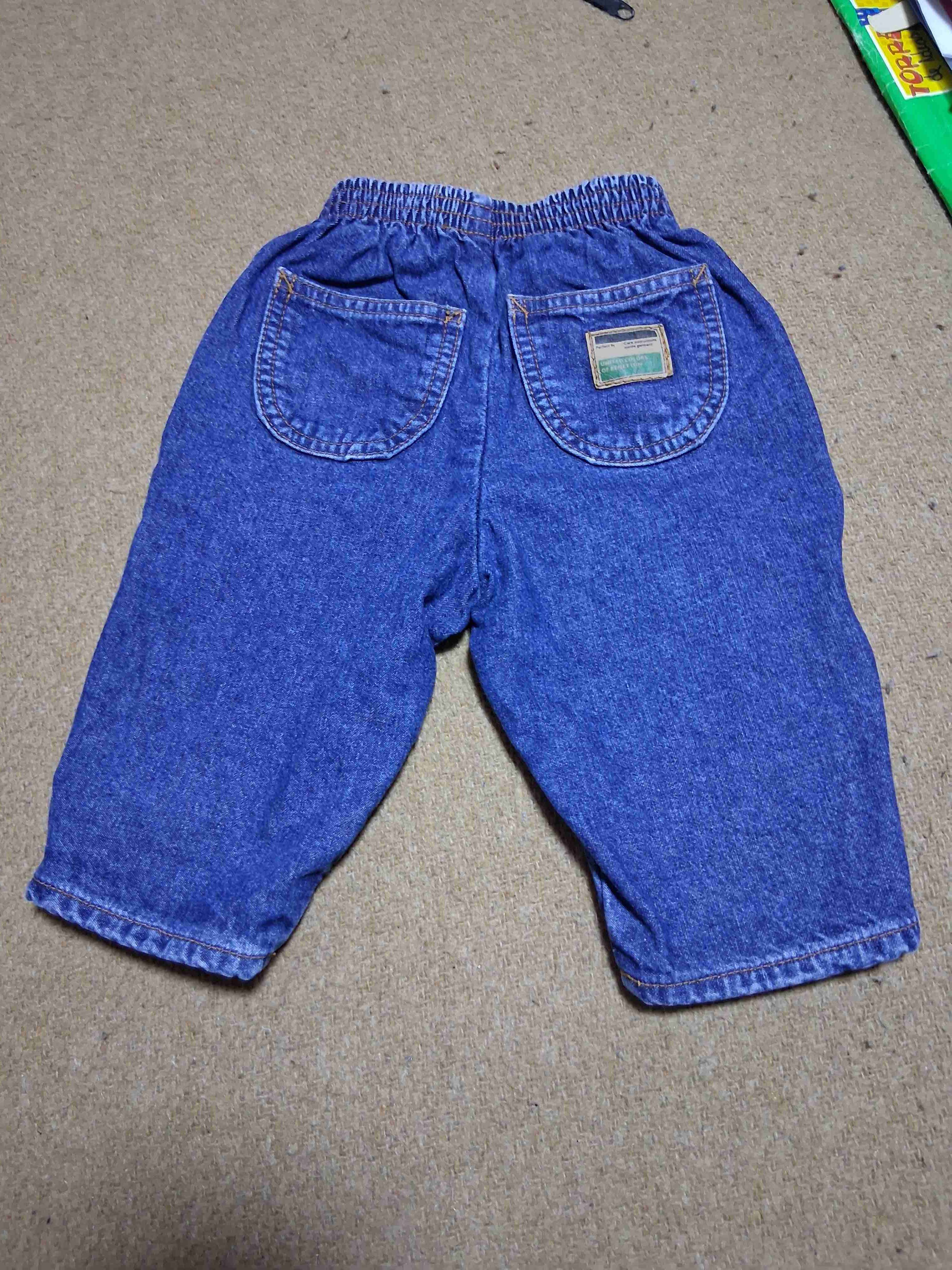 Pantalones de mezclilla azules marca - miniatura 2