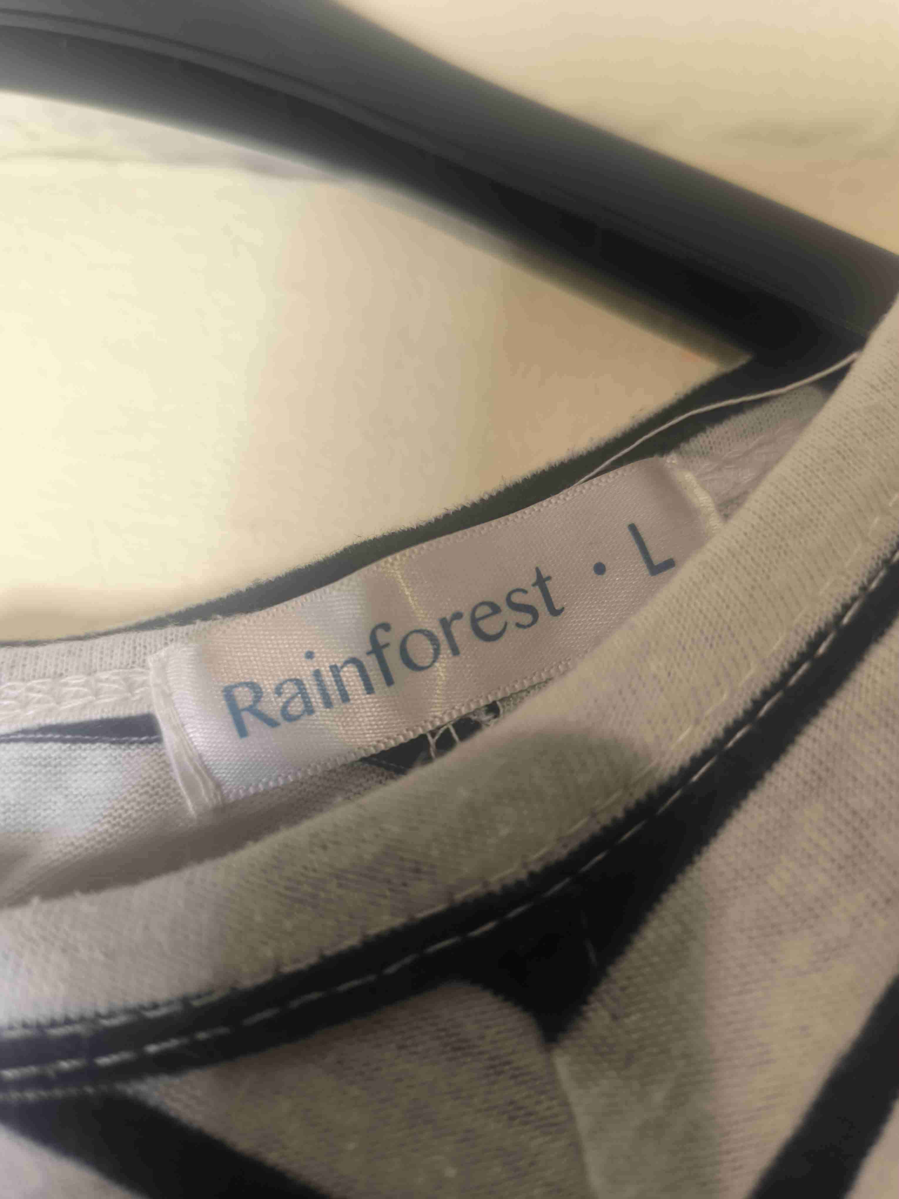 Polera rayada blanco y negro - miniatura 2