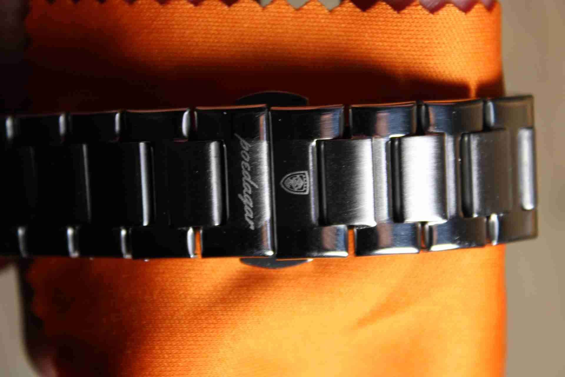 Reloj de pulsera azul metálico - miniatura 4