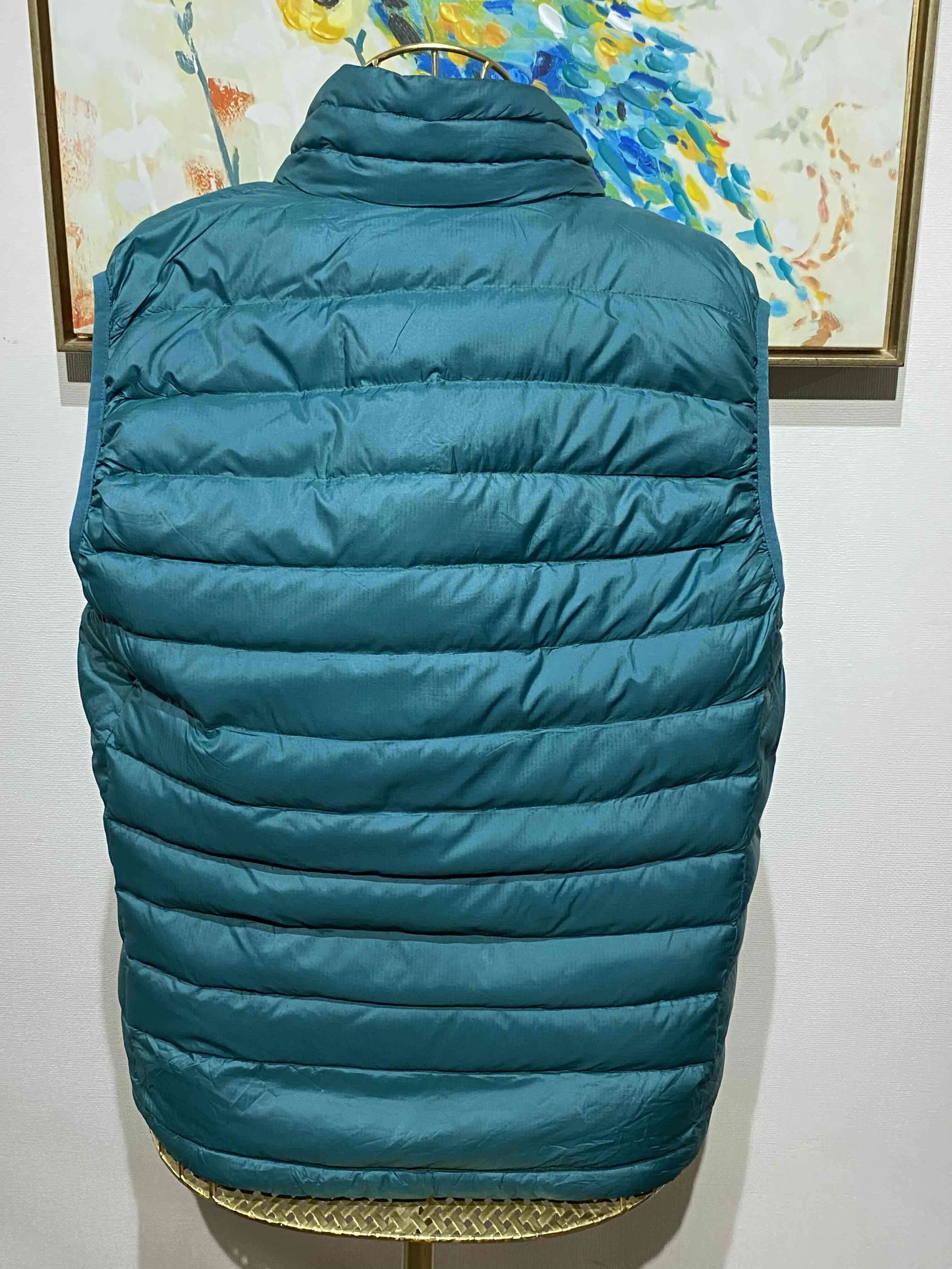 Chaleco acolchado verde Patagonia - miniatura 2