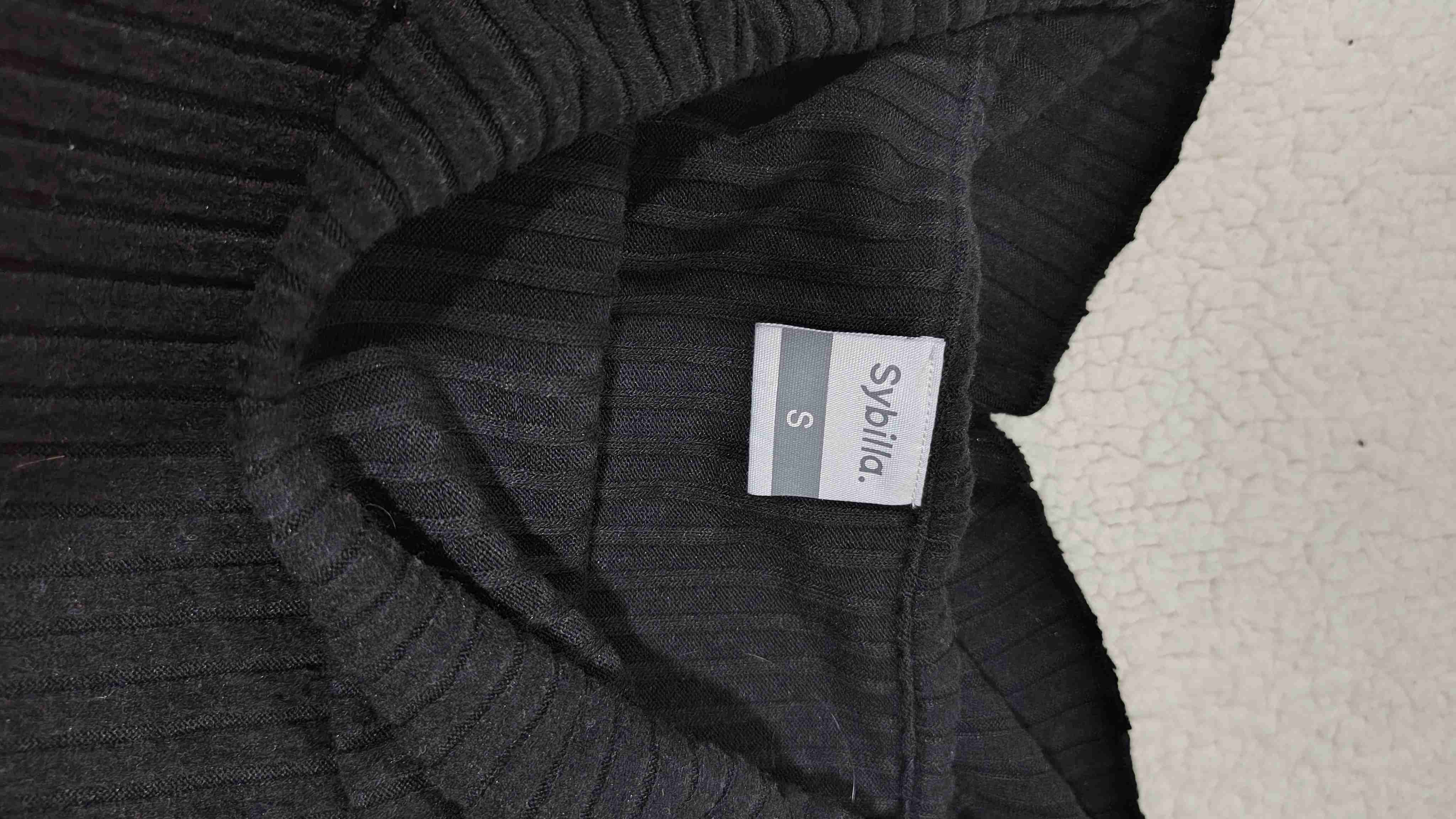 Polera Sybilla negra - miniatura 2