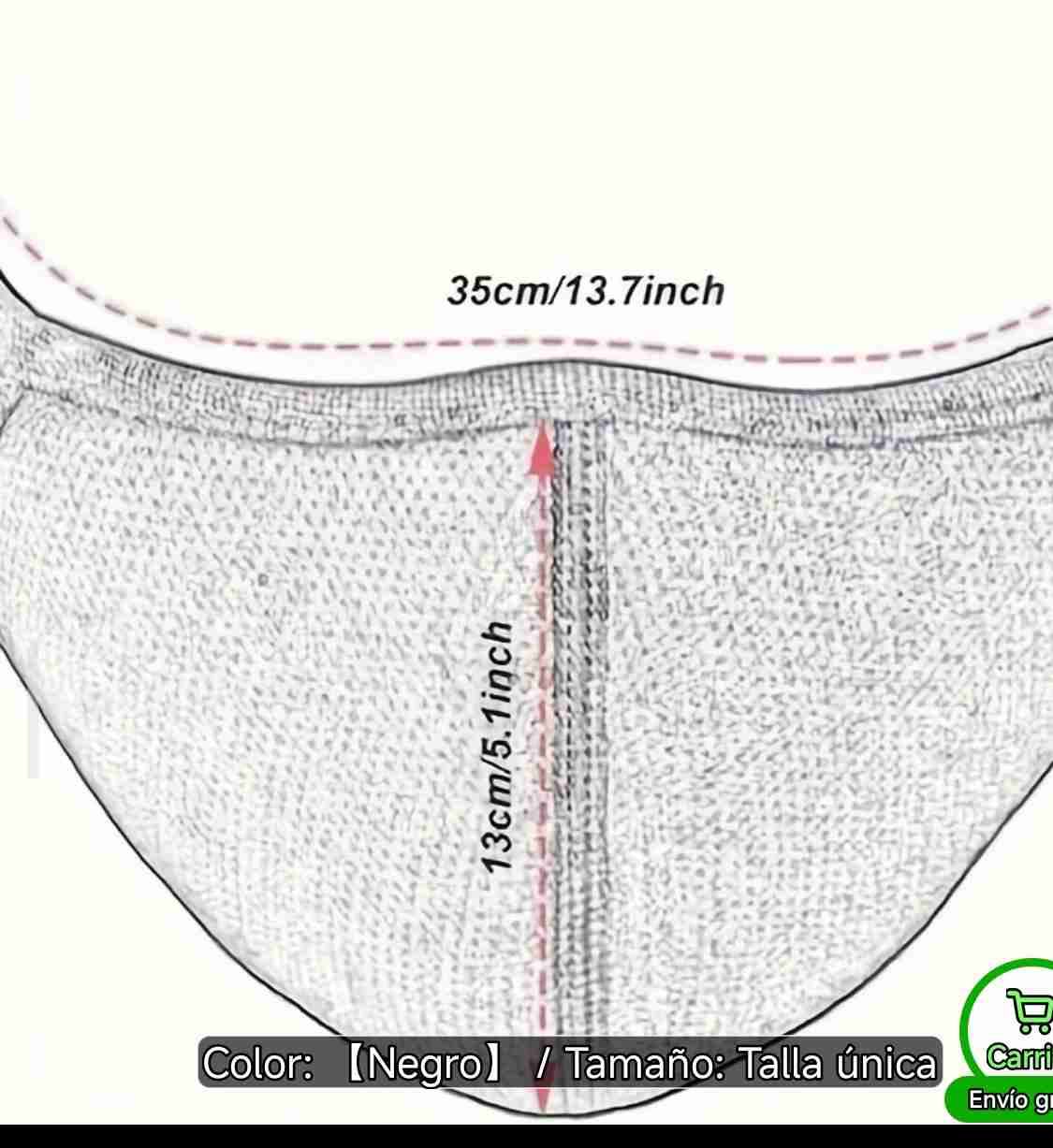 Mascarilla térmica gris unisex - miniatura 3